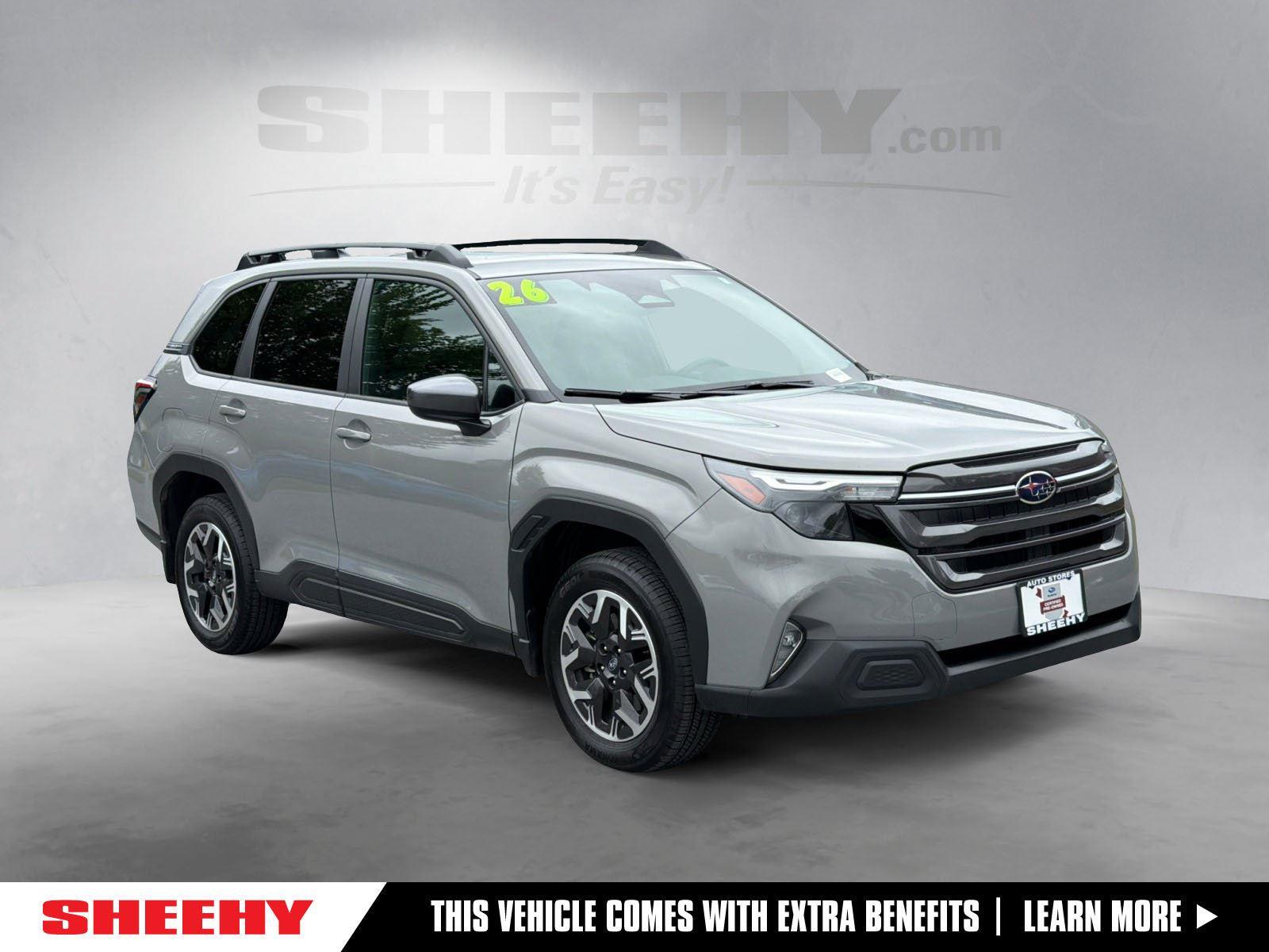 River Rock Pearl 2026 Subaru Forester SUV / Crossover All-Wheel Drive Continuously Variable Transmission