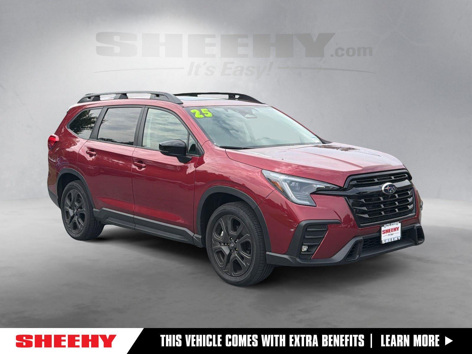 Crimson Red Pearl 2025 Subaru Ascent SUV / Crossover All-Wheel Drive Continuously Variable Transmission