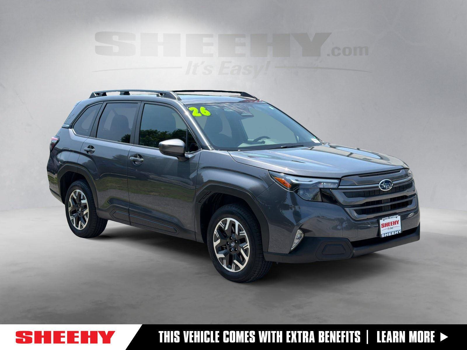 Magnetite Gray Metallic 2026 Subaru Forester SUV / Crossover All-Wheel Drive Continuously Variable Transmission
