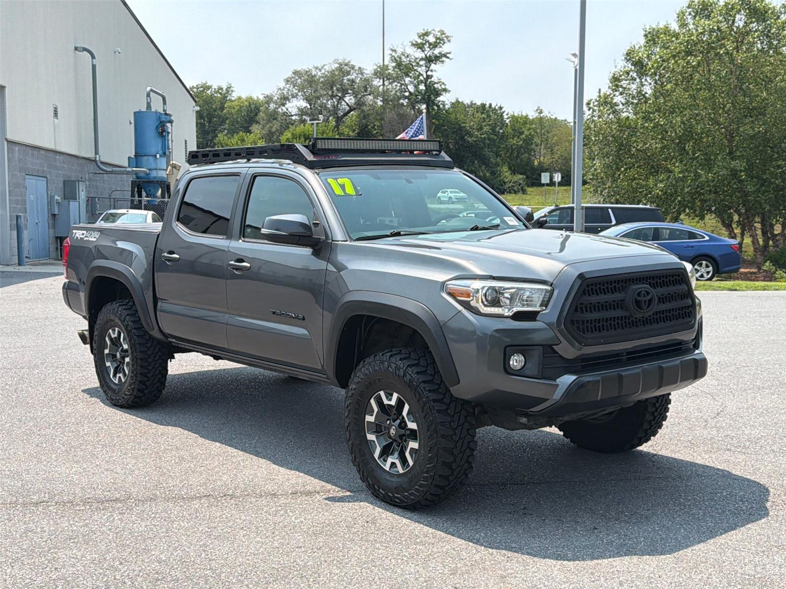 Magnetic Gray Metallic 2017 Toyota Tacoma Pickup Truck Four-Wheel Drive Automatic