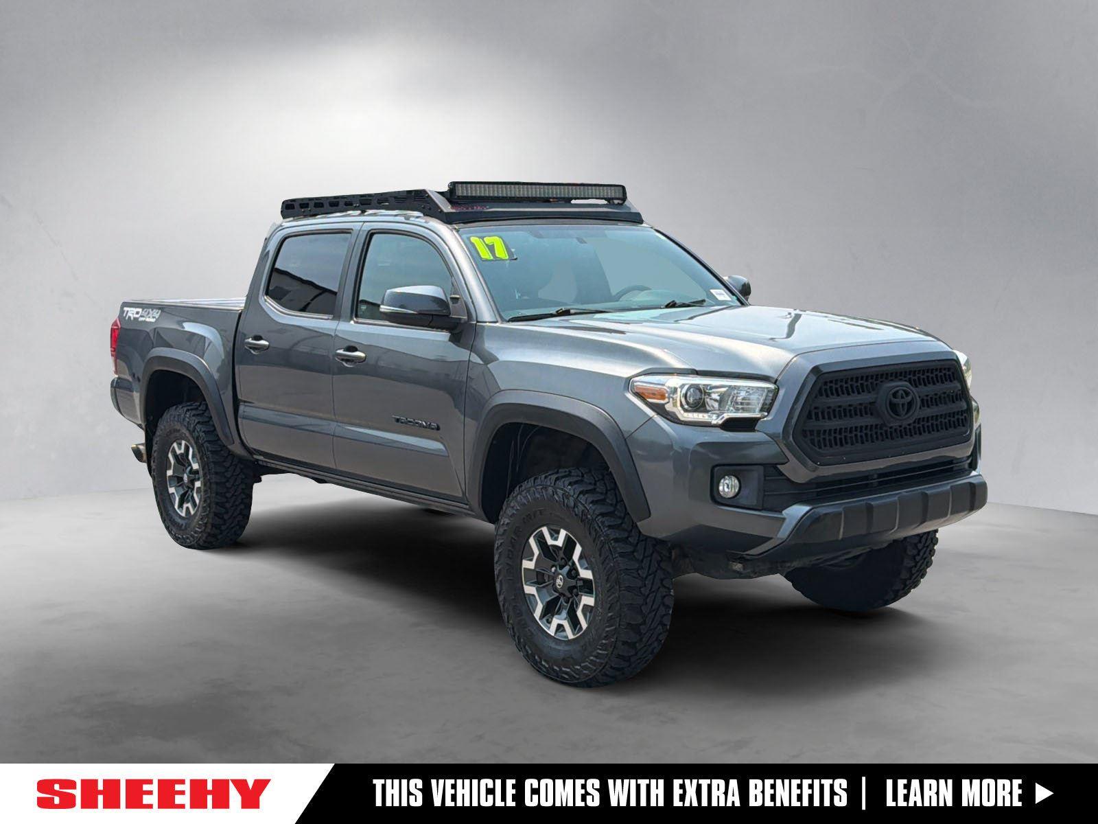 Magnetic Gray Metallic 2017 Toyota Tacoma Pickup Truck Four-Wheel Drive Automatic