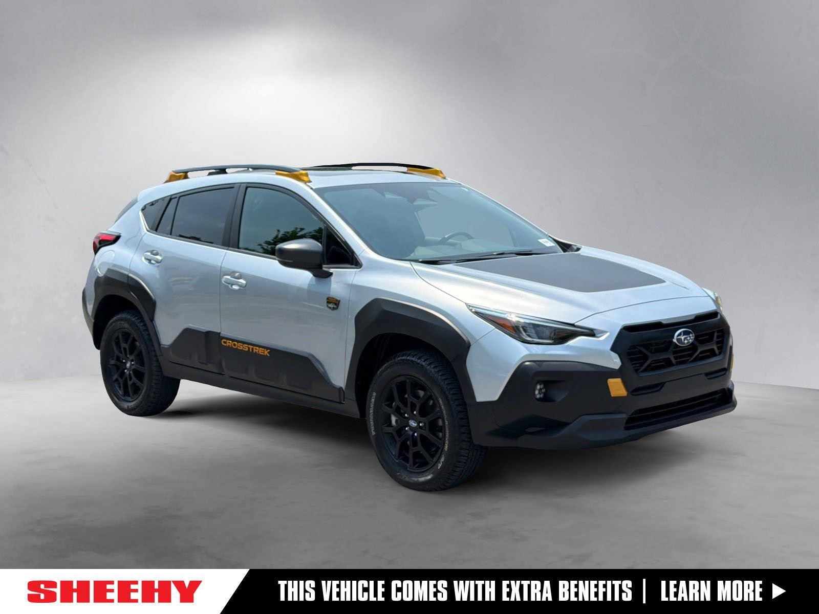 Ice Silver Metallic 2024 Subaru Crosstrek SUV / Crossover All-Wheel Drive Continuously Variable Transmission
