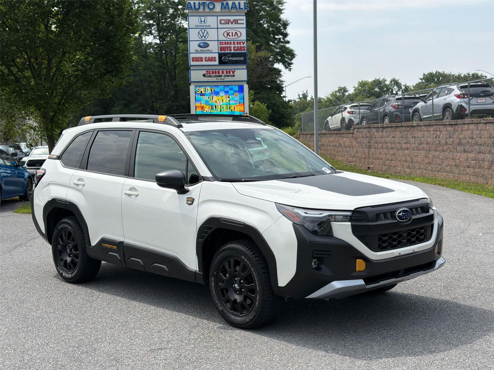 Crystal White Pearl 2026 Subaru Forester SUV / Crossover All-Wheel Drive Continuously Variable Transmission