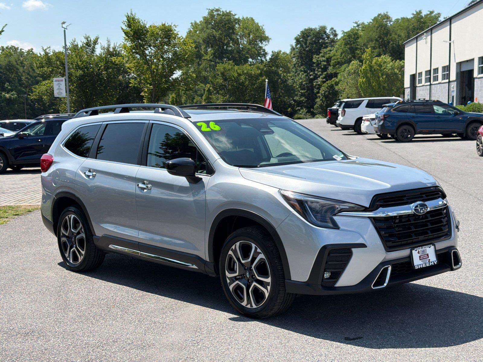 Ice Silver Metallic 2026 Subaru Ascent SUV / Crossover All-Wheel Drive Continuously Variable Transmission