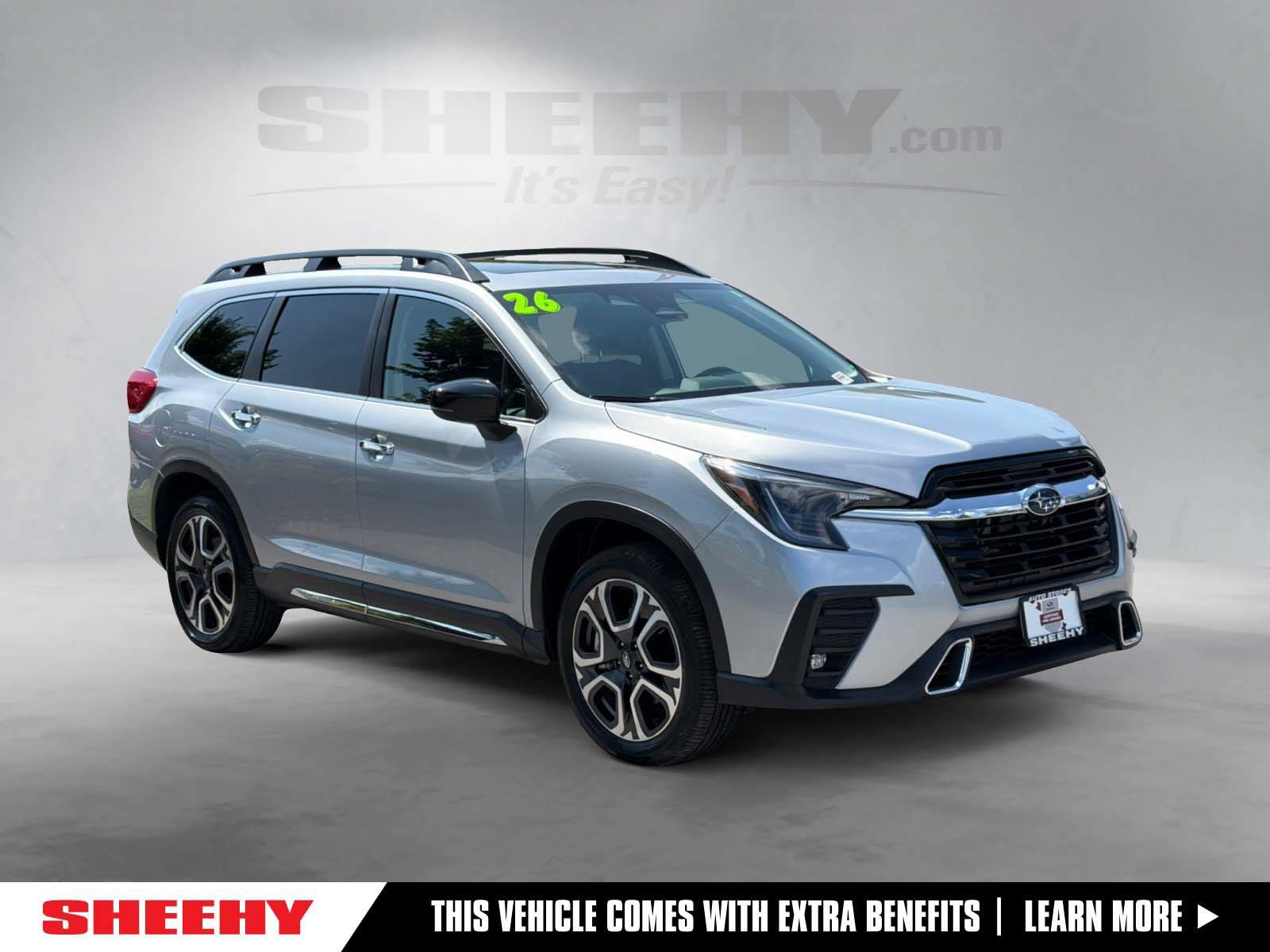 Ice Silver Metallic 2026 Subaru Ascent SUV / Crossover All-Wheel Drive Continuously Variable Transmission