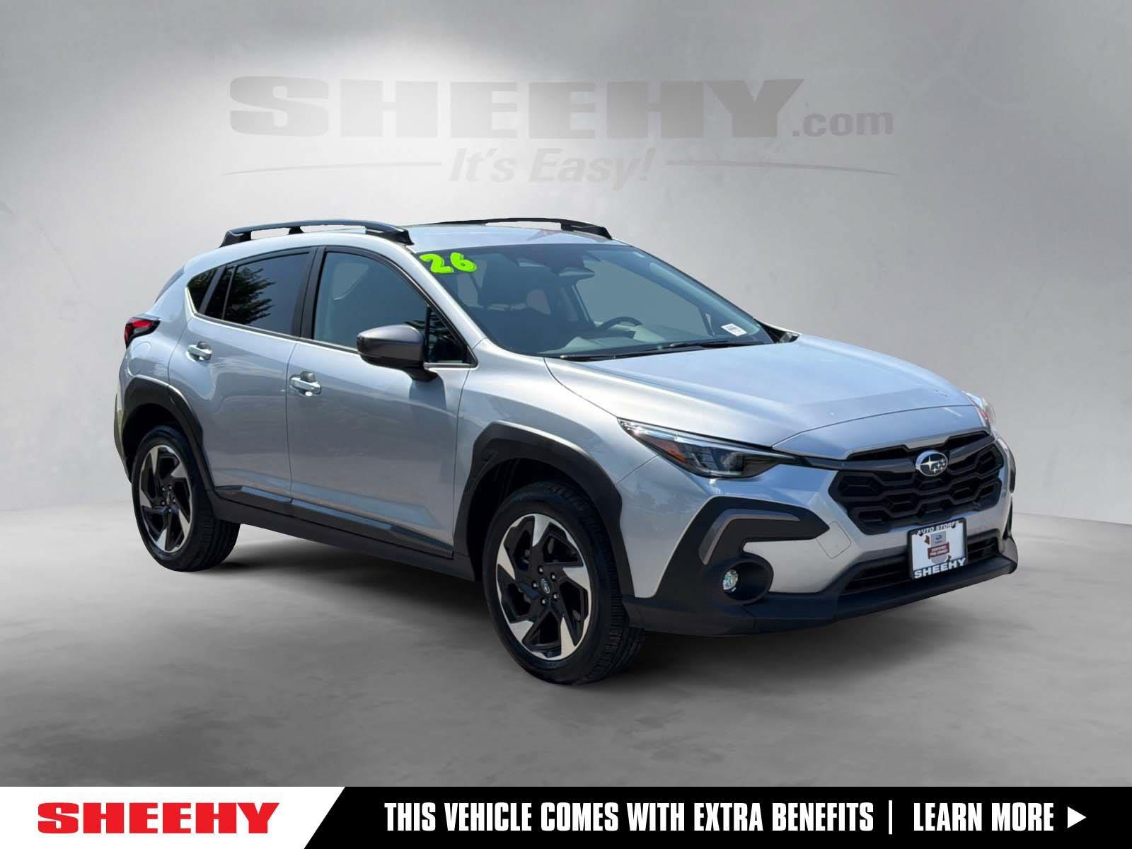 Ice Silver Metallic 2026 Subaru Crosstrek SUV / Crossover All-Wheel Drive Continuously Variable Transmission