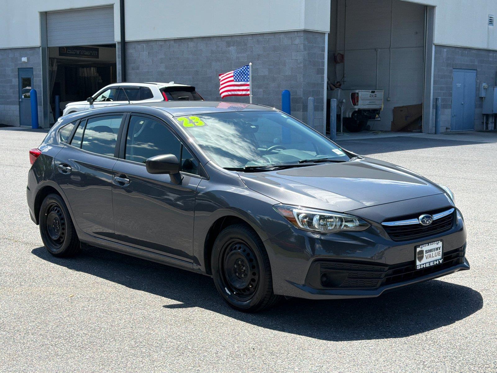 Magnetite Gray Metallic 2023 Subaru Impreza Wagon All-Wheel Drive Continuously Variable Transmission