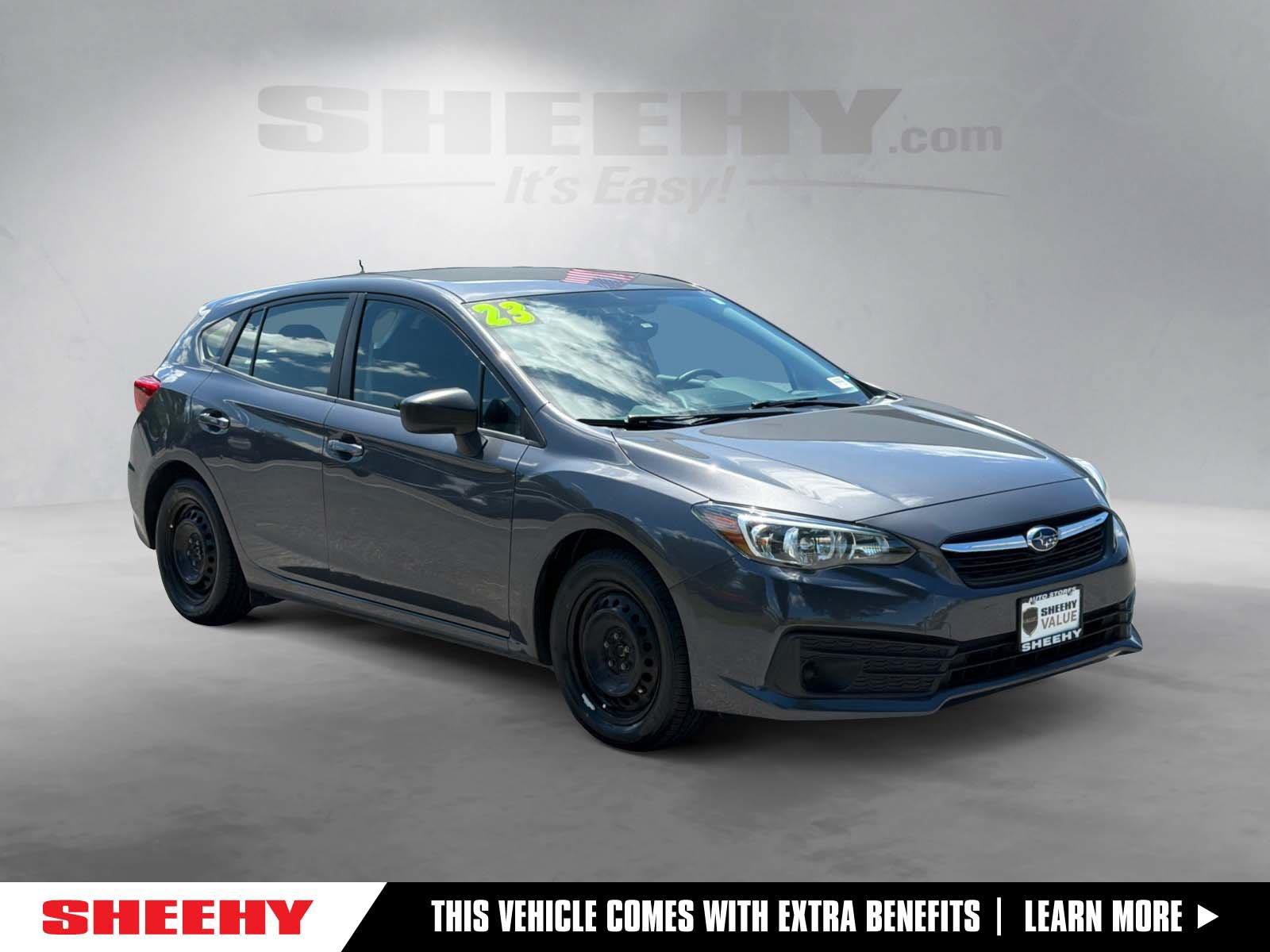 Magnetite Gray Metallic 2023 Subaru Impreza Wagon All-Wheel Drive Continuously Variable Transmission