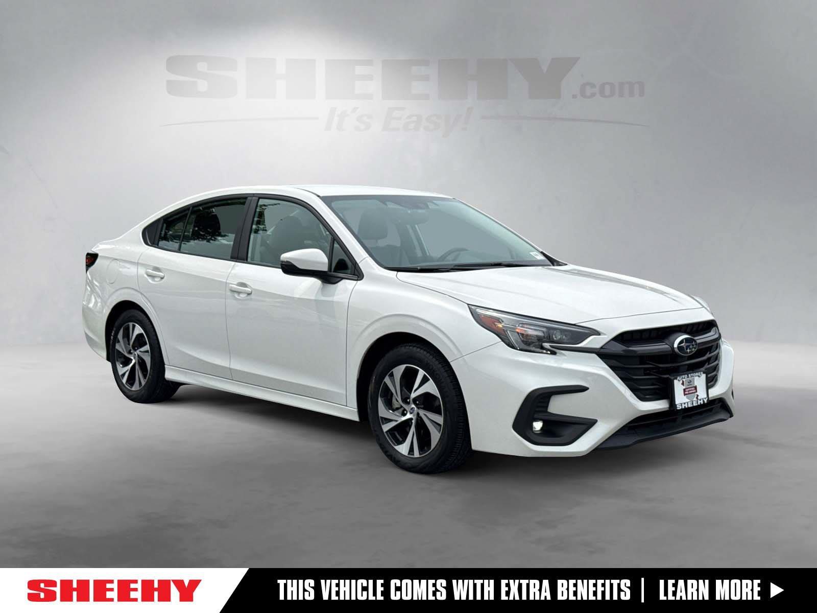 Crystal White Pearl 2025 Subaru Legacy Sedan All-Wheel Drive Continuously Variable Transmission