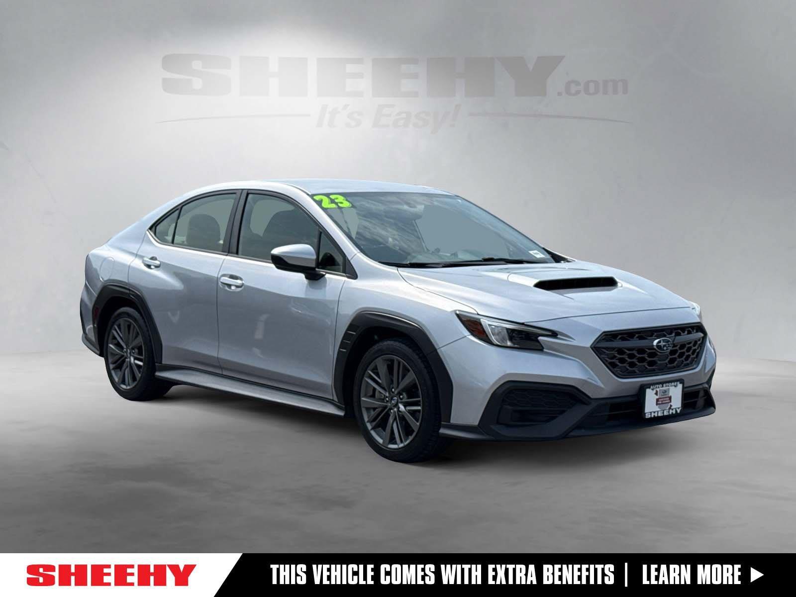 Ice Silver Metallic 2023 Subaru WRX Sedan All-Wheel Drive Manual