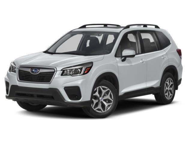 Crystal White Pearl 2021 Subaru Forester SUV / Crossover All-Wheel Drive Continuously Variable Transmission