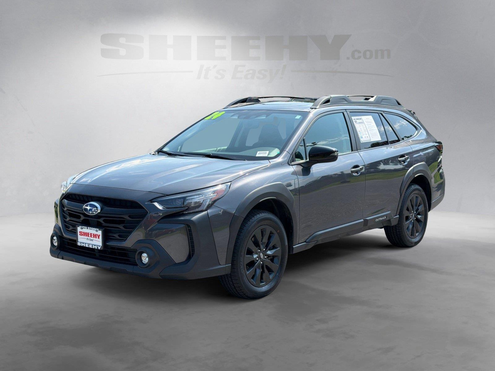 Used 2024 Magnetite Gray Metallic Subaru Onyx Edition image 14