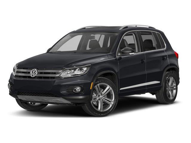 Pure White 2017 Volkswagen Tiguan SUV / Crossover All-Wheel Drive Automatic