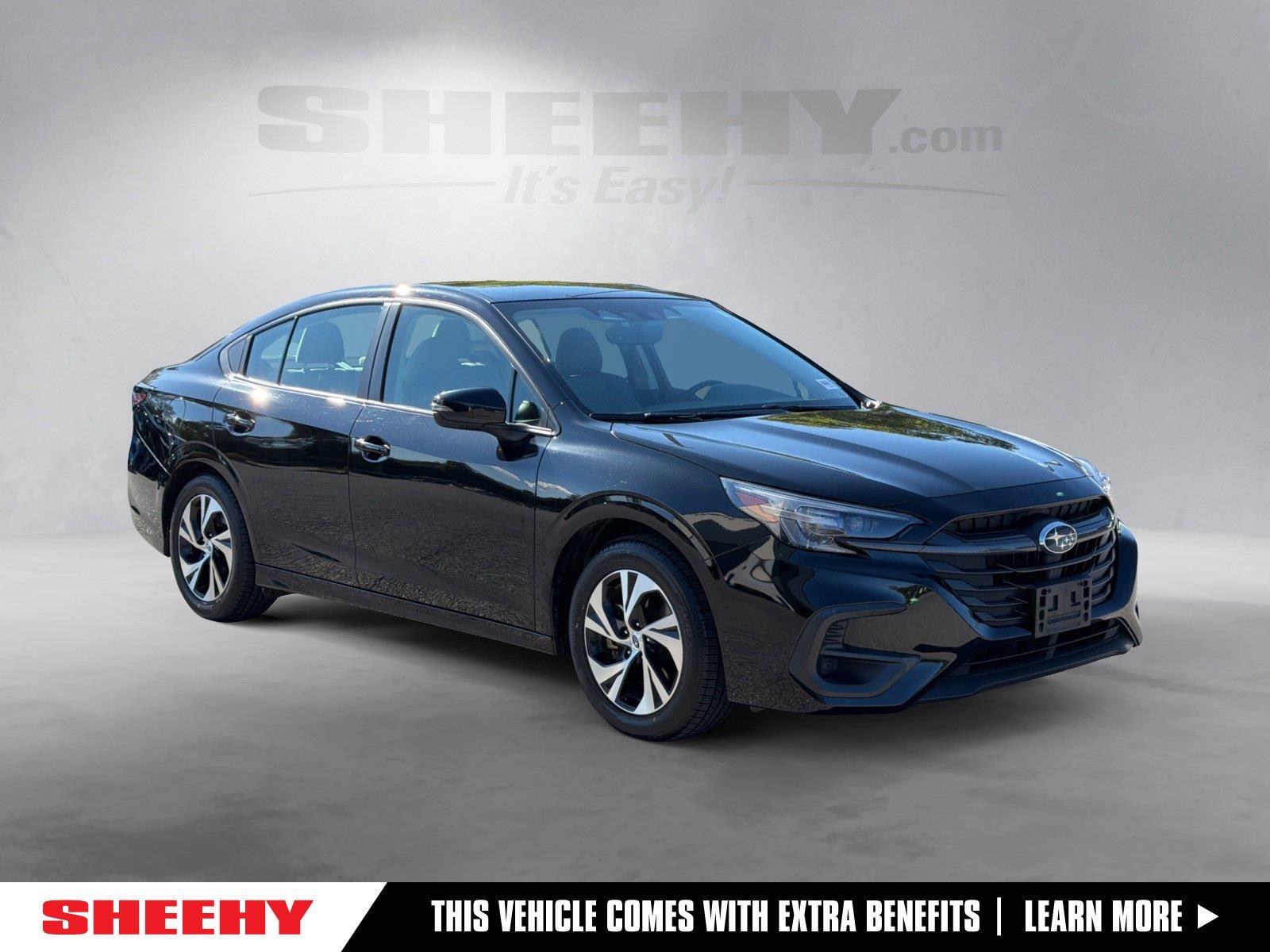 Crystal Black Silica 2024 Subaru Legacy Sedan All-Wheel Drive Continuously Variable Transmission