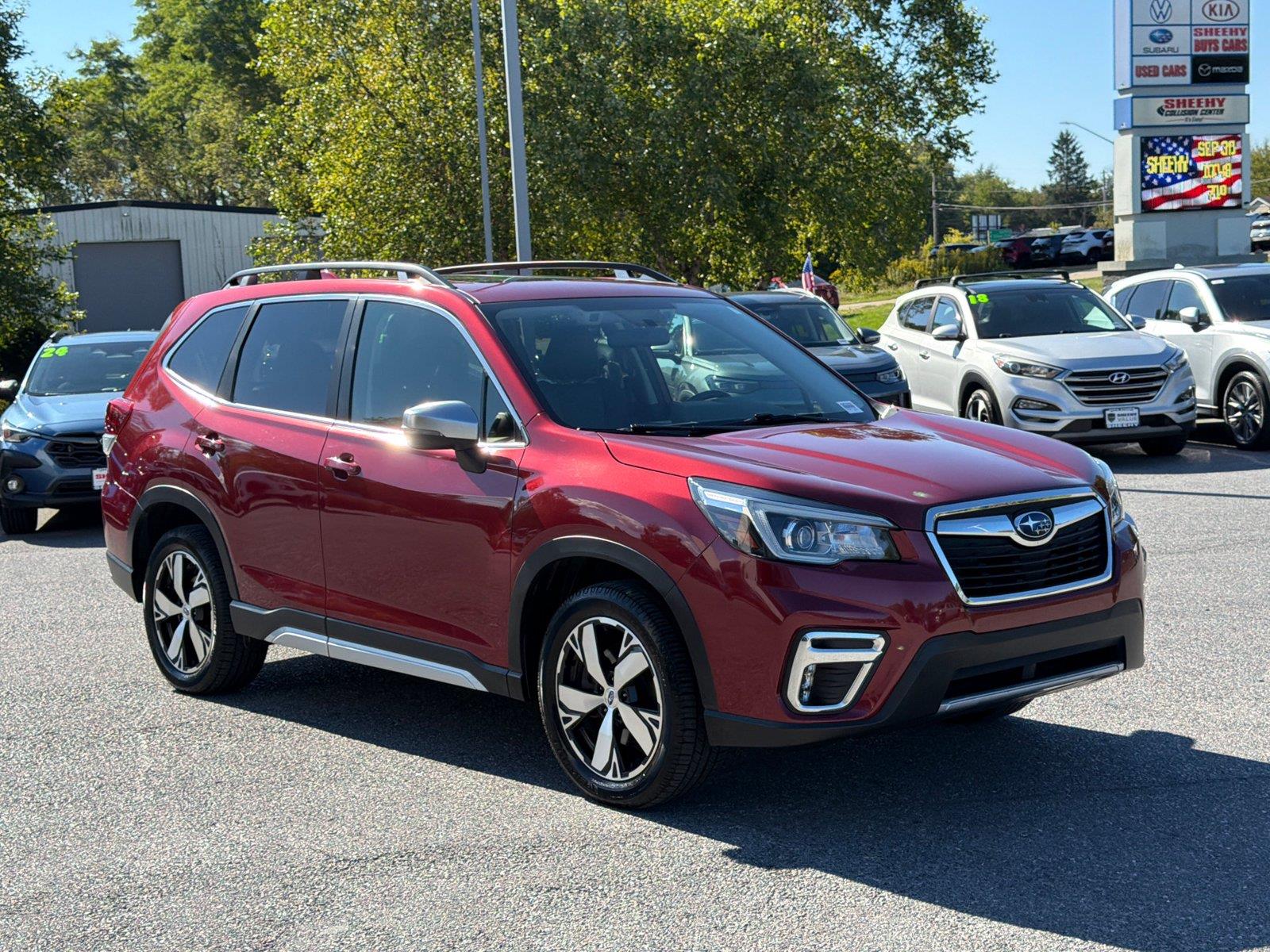 Crimson Red Pearl 2020 Subaru Forester SUV / Crossover All-Wheel Drive Continuously Variable Transmission