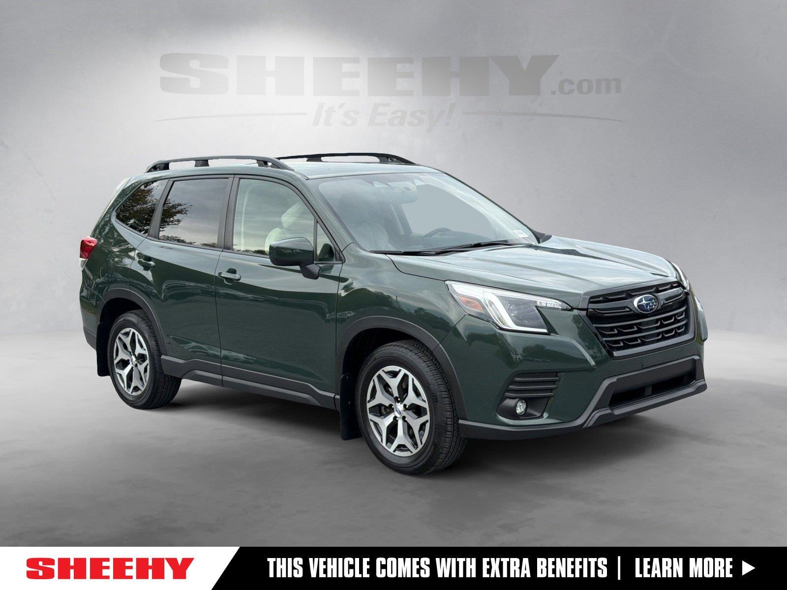Cascade Green Silica 2024 Subaru Forester SUV / Crossover All-Wheel Drive Continuously Variable Transmission