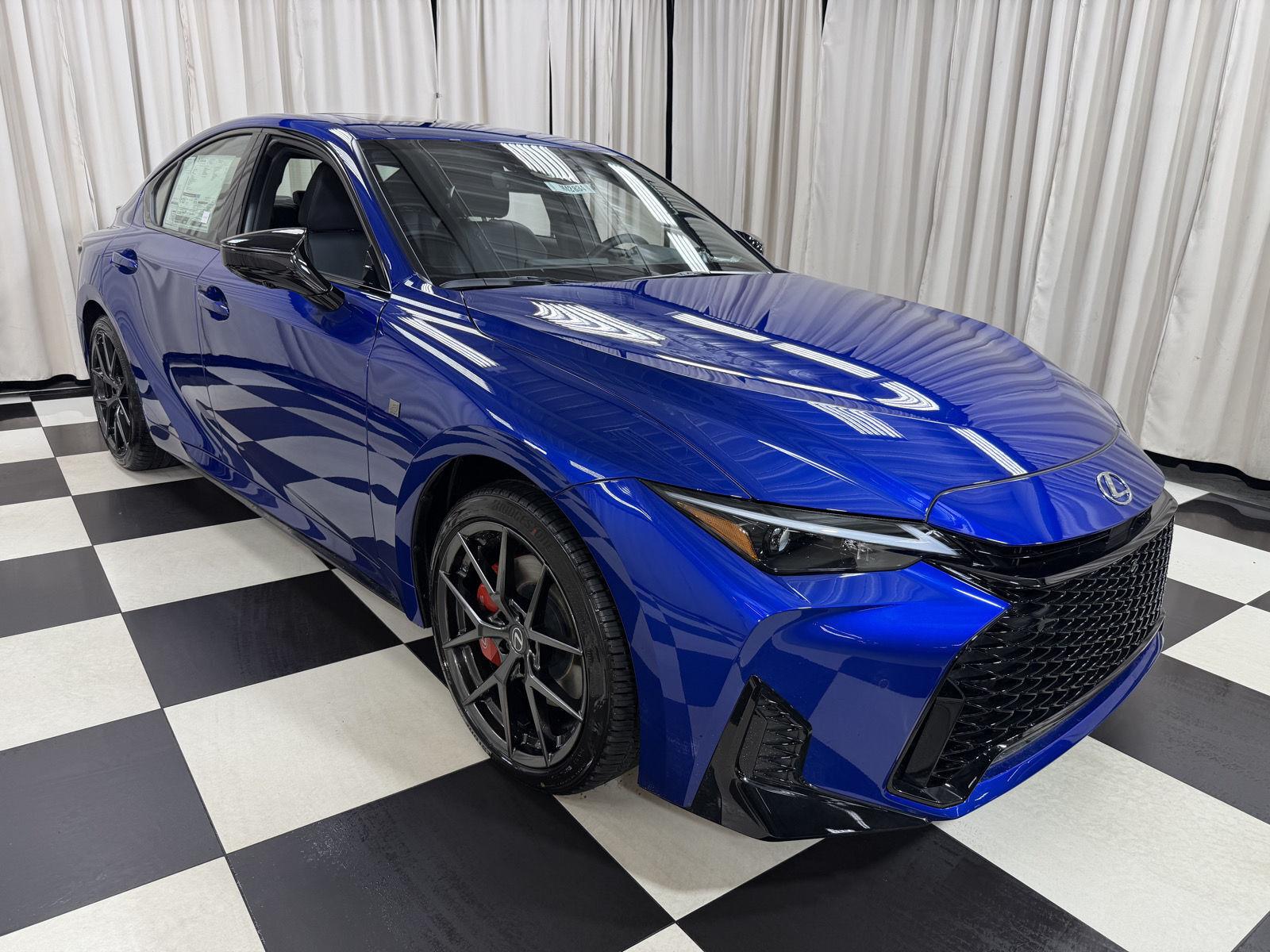 Blue 2026 Lexus IS Sedan 6-Speed Automatic