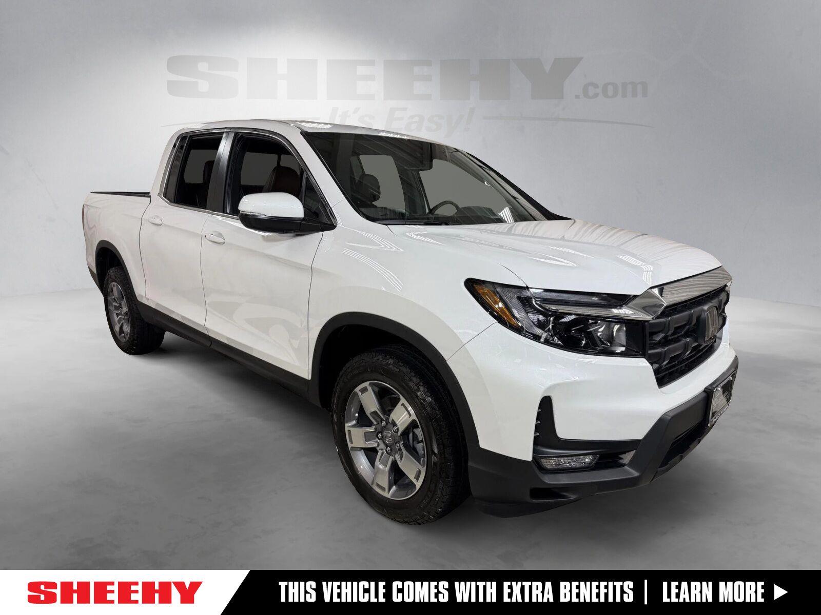 Platinum White Pearl 2026 Honda Ridgeline Pickup Truck All-Wheel Drive Automatic