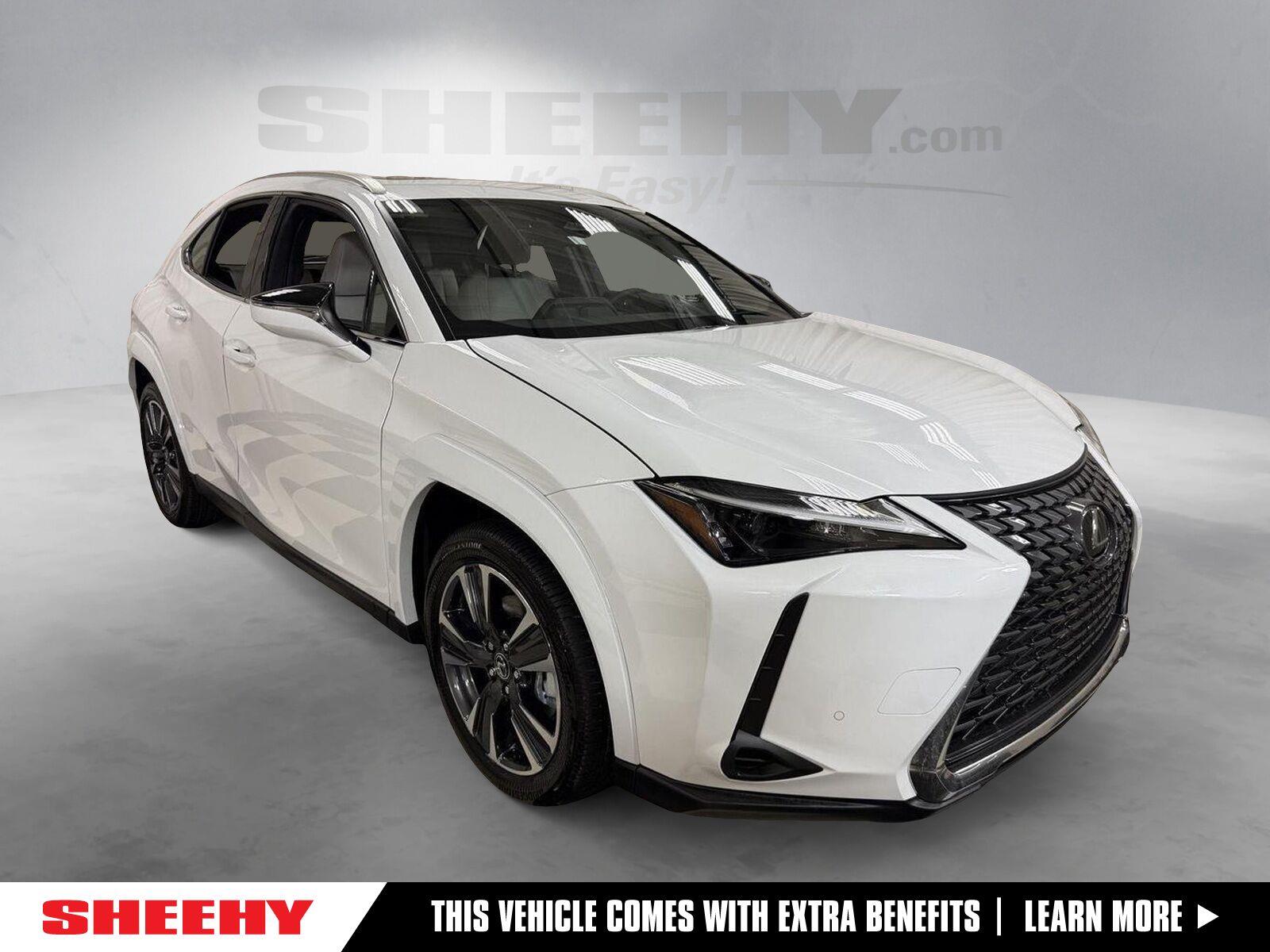 Ultra White 2026 Lexus UX Hybrid SUV / Crossover All-Wheel Drive Continuously Variable Transmission
