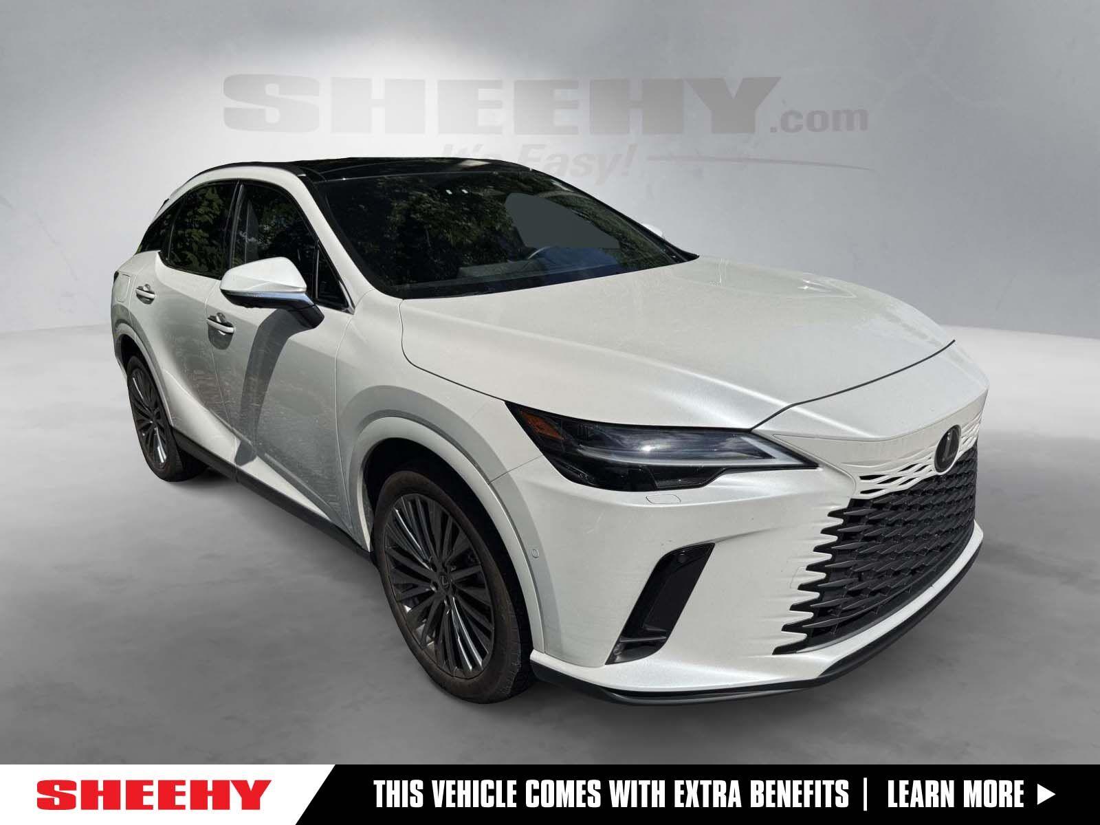 Eminent White Pearl 2024 Lexus RX Hybrid SUV / Crossover All-Wheel Drive Continuously Variable Transmission