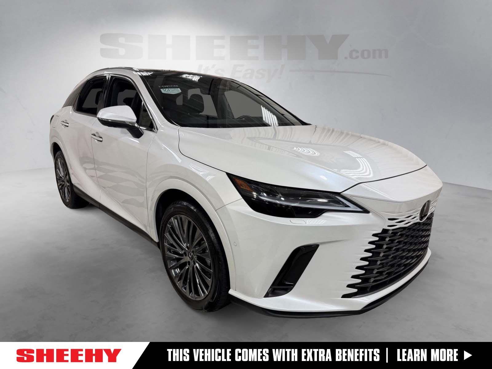 Eminent White Pearl 2024 Lexus RX Hybrid SUV / Crossover All-Wheel Drive Continuously Variable Transmission