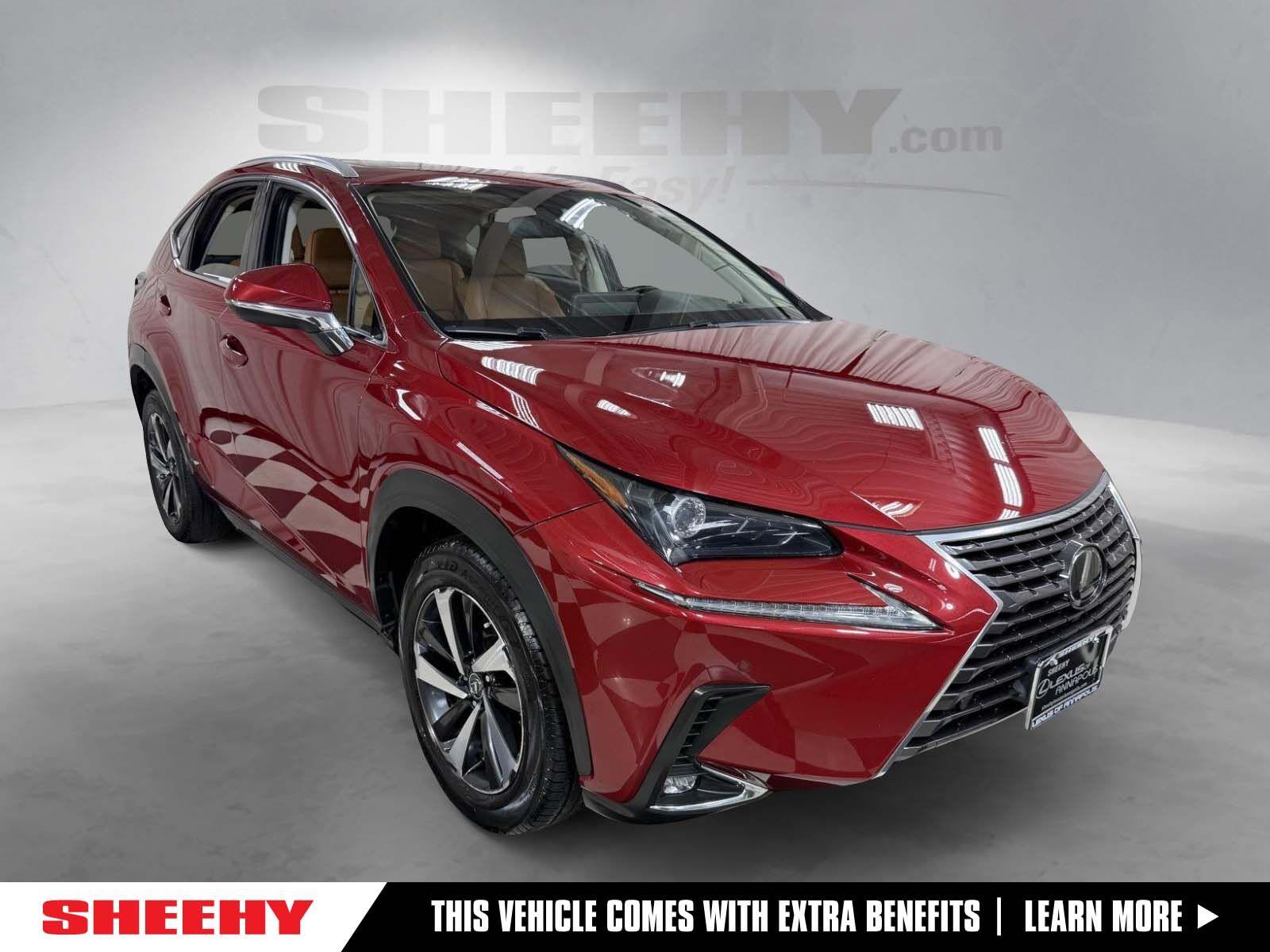 Matador Red Mica 2021 Lexus NX SUV / Crossover All-Wheel Drive Automatic