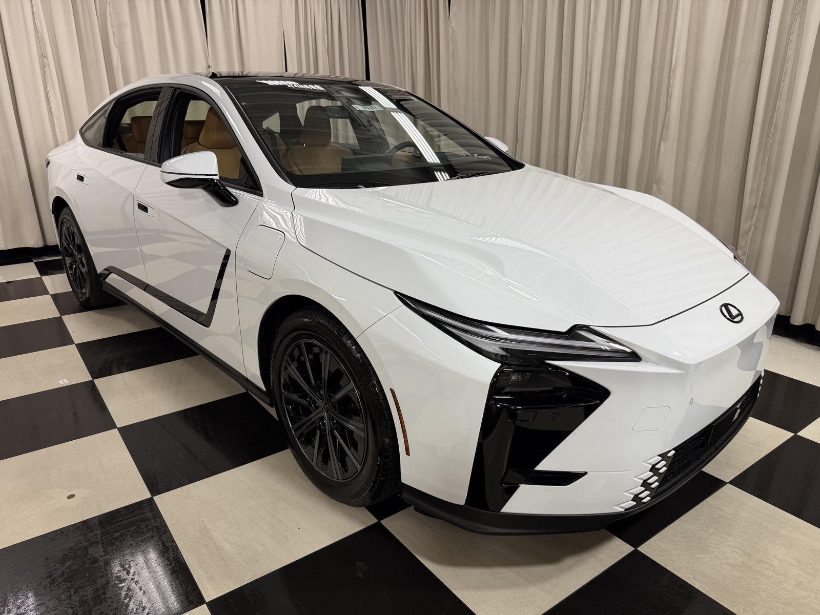 Ultra White 2026 Lexus ES EV Sedan All-Wheel Drive Automatic