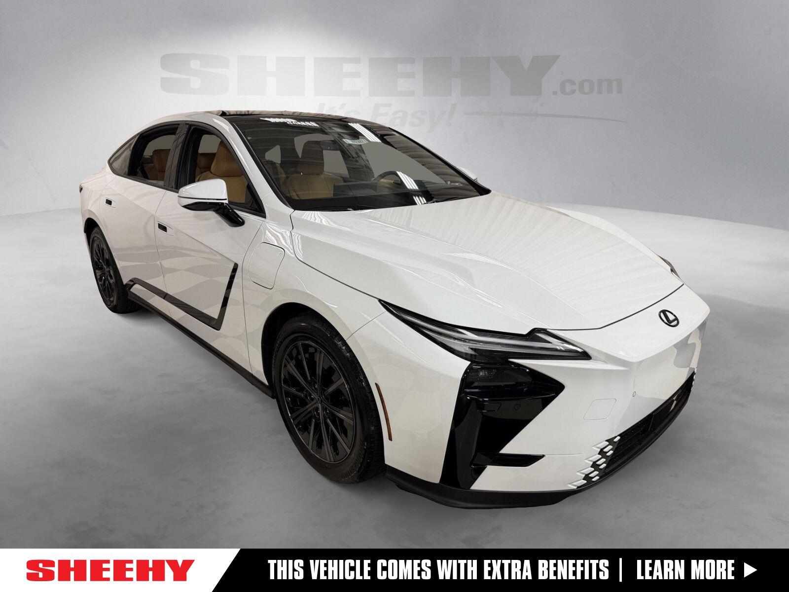 Ultra White 2026 Lexus ES EV Sedan All-Wheel Drive Automatic