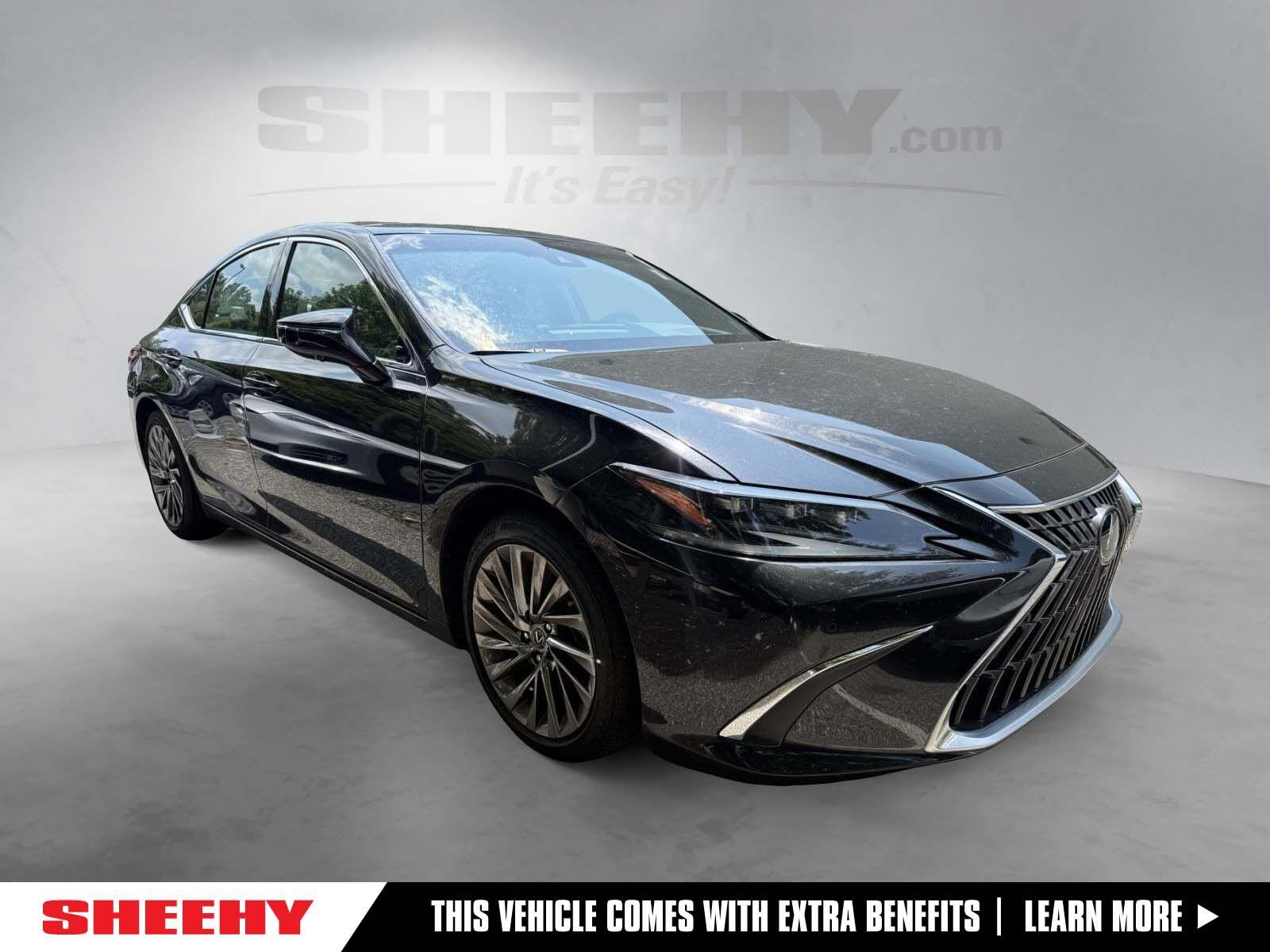 Black (Caviar) 2024 Lexus ES Sedan Front-Wheel Drive Automatic