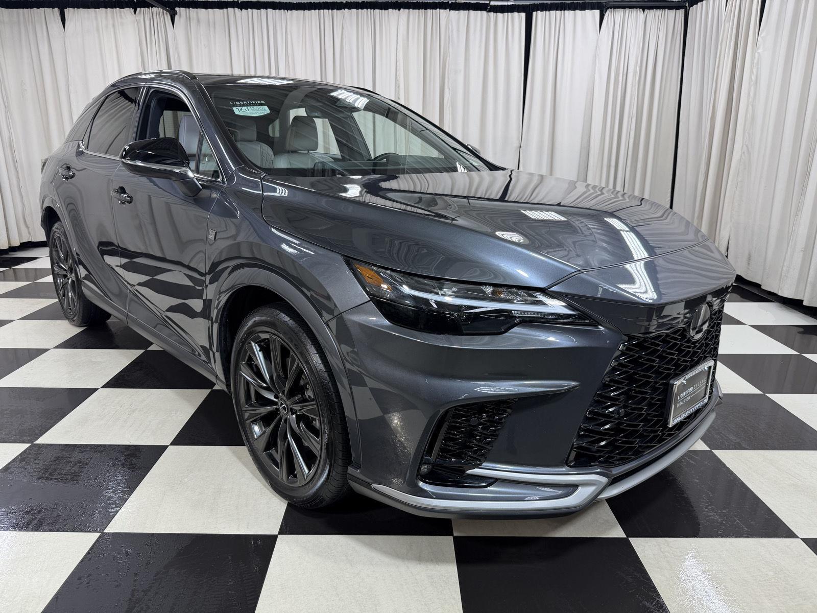 Cloudburst Gray 2025 Lexus RX Hybrid SUV / Crossover All-Wheel Drive Continuously Variable Transmission