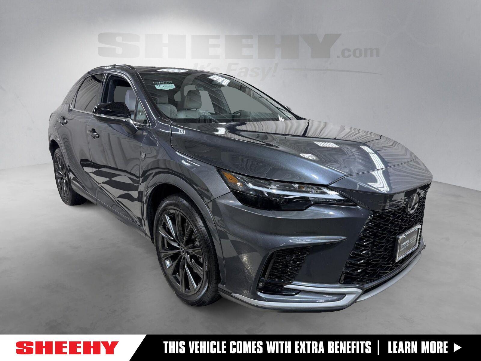 Cloudburst Gray 2025 Lexus RX Hybrid SUV / Crossover All-Wheel Drive Continuously Variable Transmission