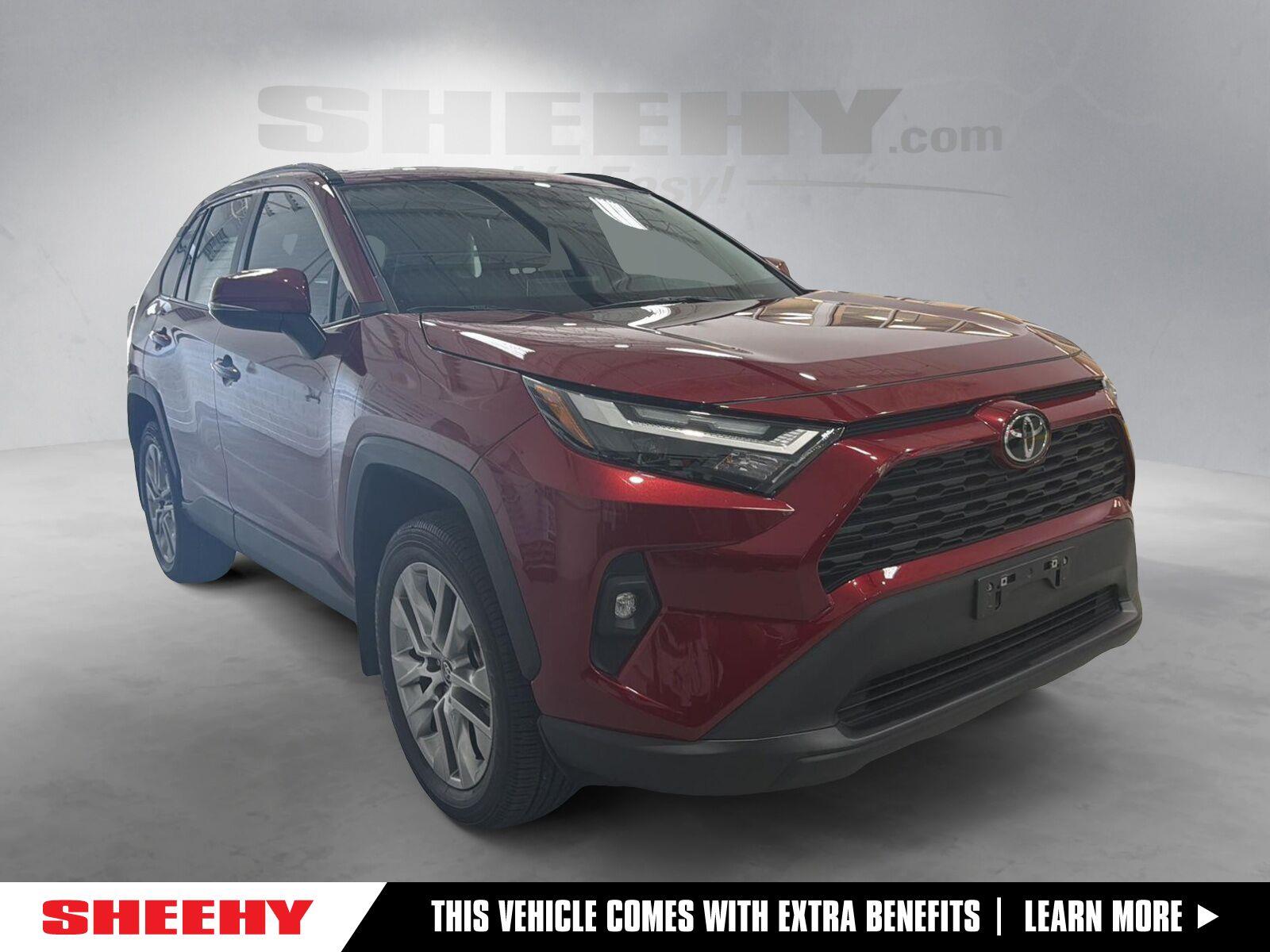 Red (Ruby Flare Pearl) 2025 Toyota RAV4 SUV / Crossover All-Wheel Drive Automatic