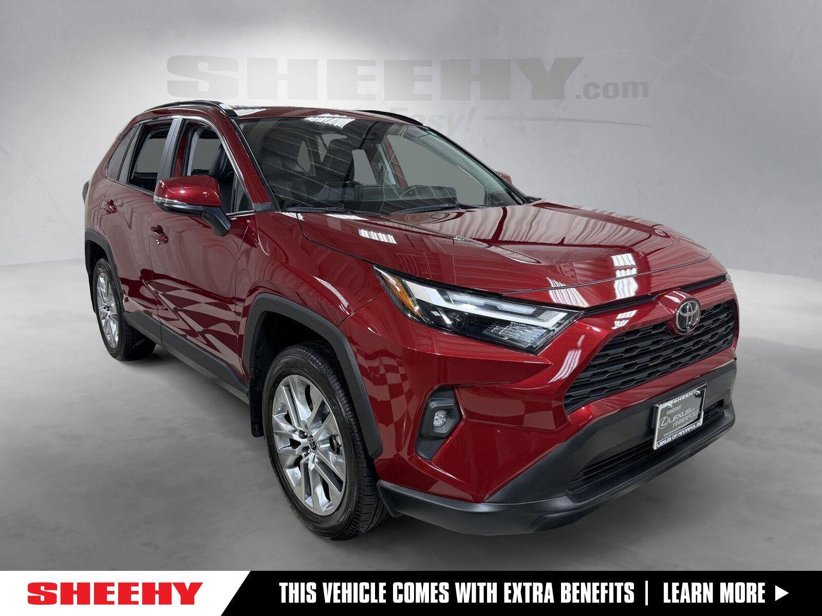 Red (Ruby Flare Pearl) 2025 Toyota RAV4 SUV / Crossover All-Wheel Drive Automatic