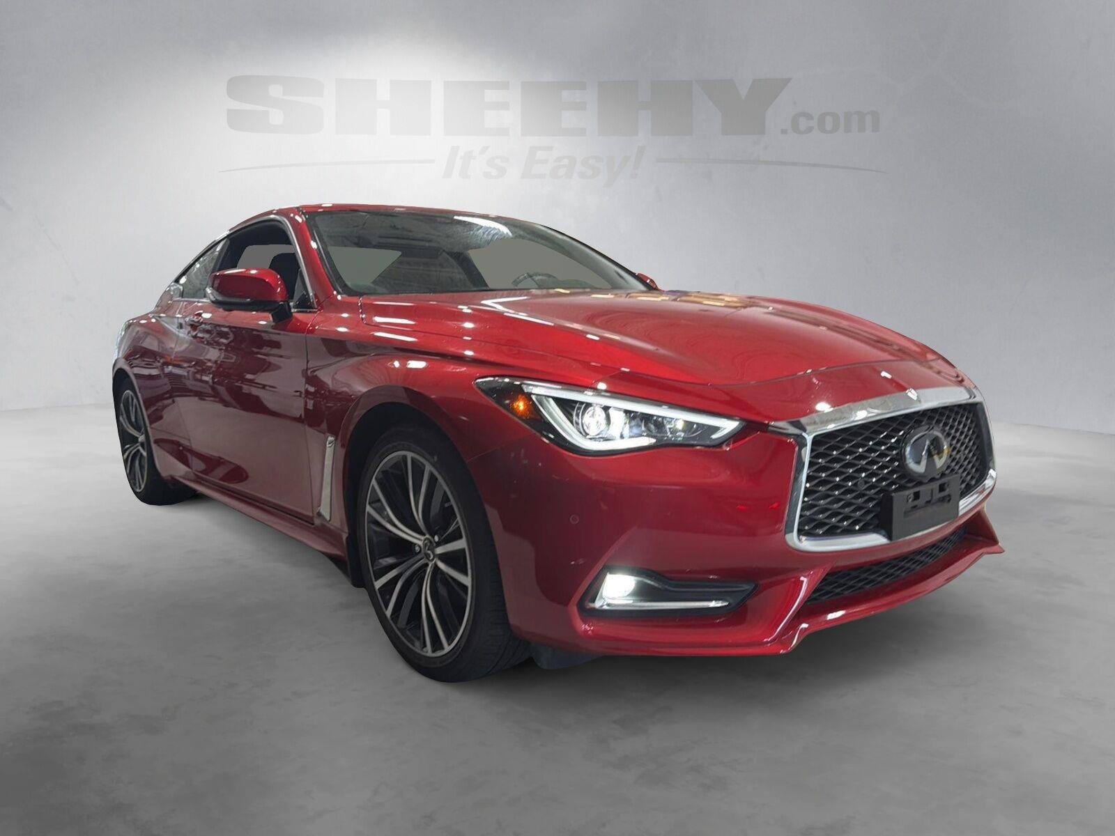 Used 2022 Dynamic Sunstone Red INFINITI LUXE image 2