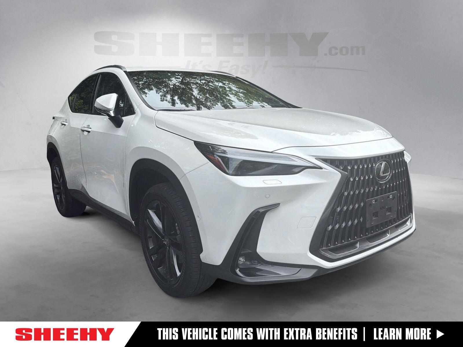 Eminent White Pearl 2024 Lexus NX Hybrid SUV / Crossover All-Wheel Drive Continuously Variable Transmission