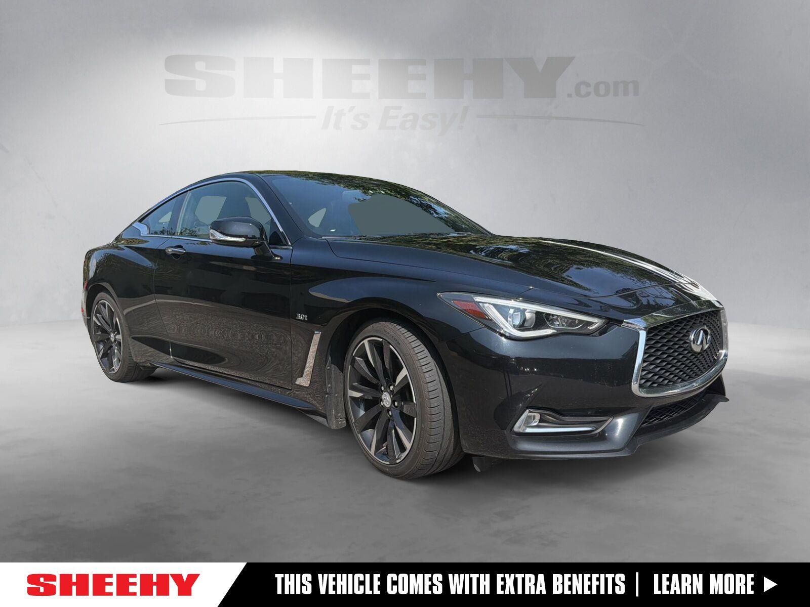 Black Obsidian 2018 INFINITI Q60 Coupe All-Wheel Drive Automatic