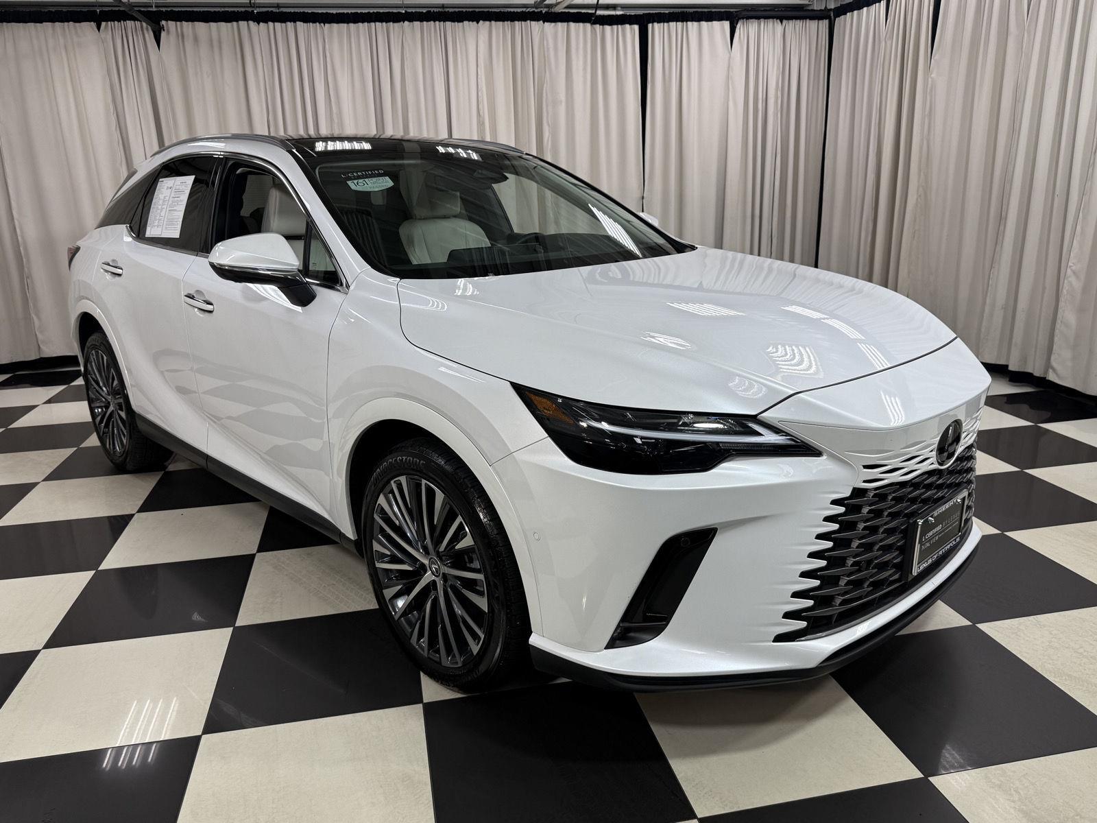 Eminent White Pearl 2025 Lexus RX Hybrid SUV / Crossover All-Wheel Drive Continuously Variable Transmission