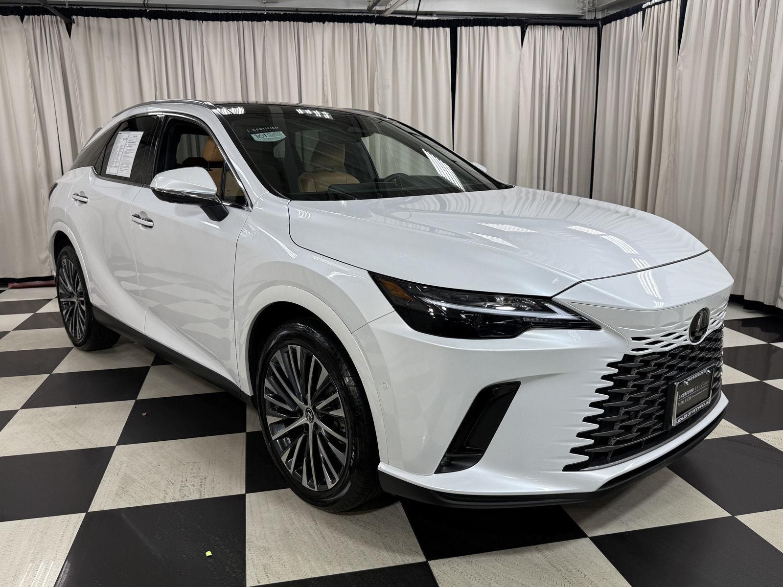 Eminent White Pearl 2025 Lexus RX Hybrid SUV / Crossover All-Wheel Drive Continuously Variable Transmission