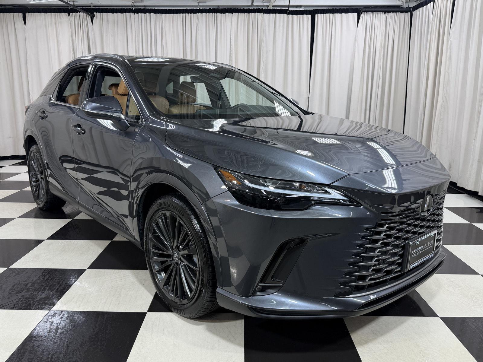 Cloudburst Gray 2026 Lexus RX Hybrid SUV / Crossover All-Wheel Drive Continuously Variable Transmission