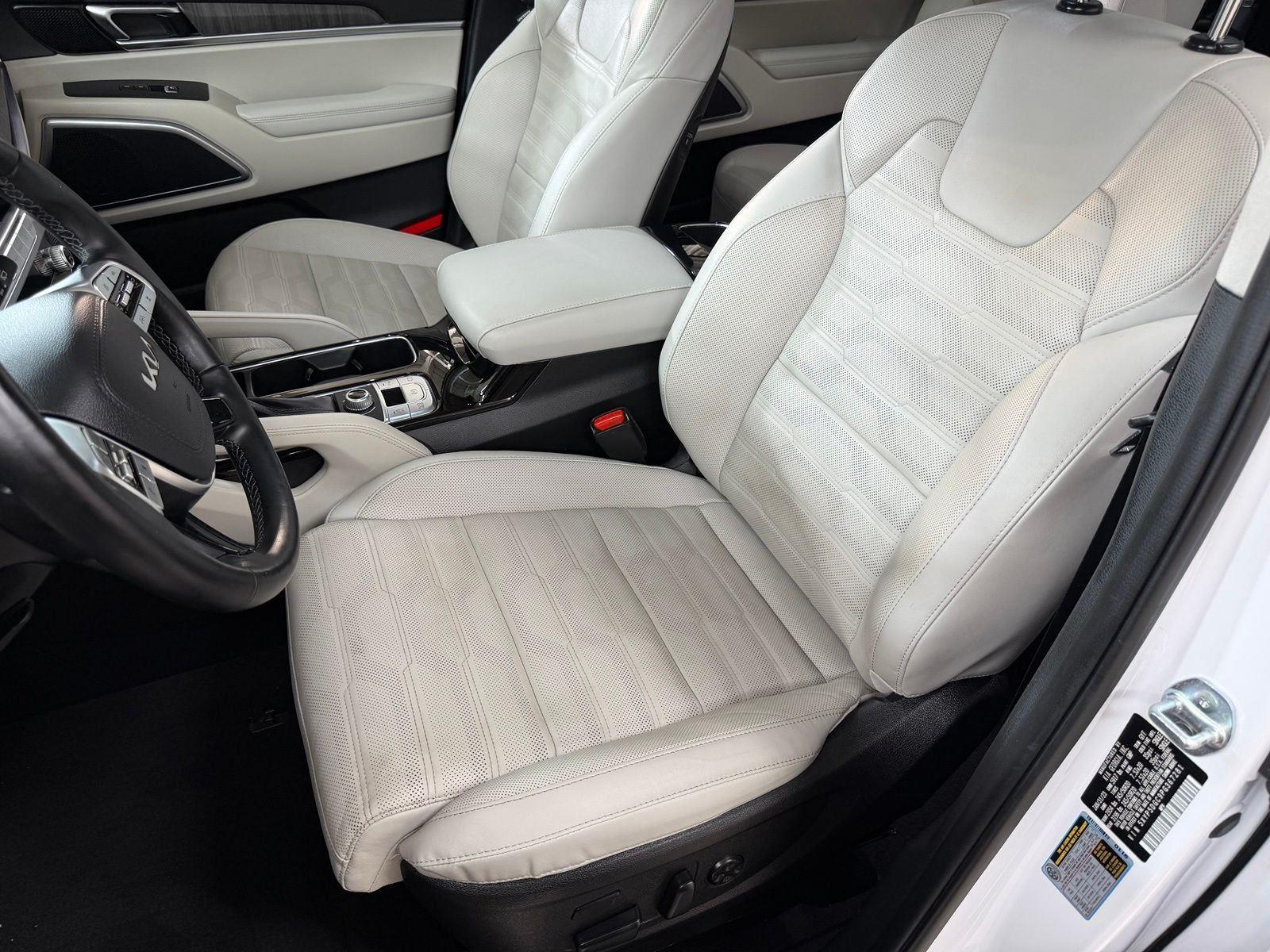 Used 2023 Glacial White Pearl Kia SX-Prestige image 34