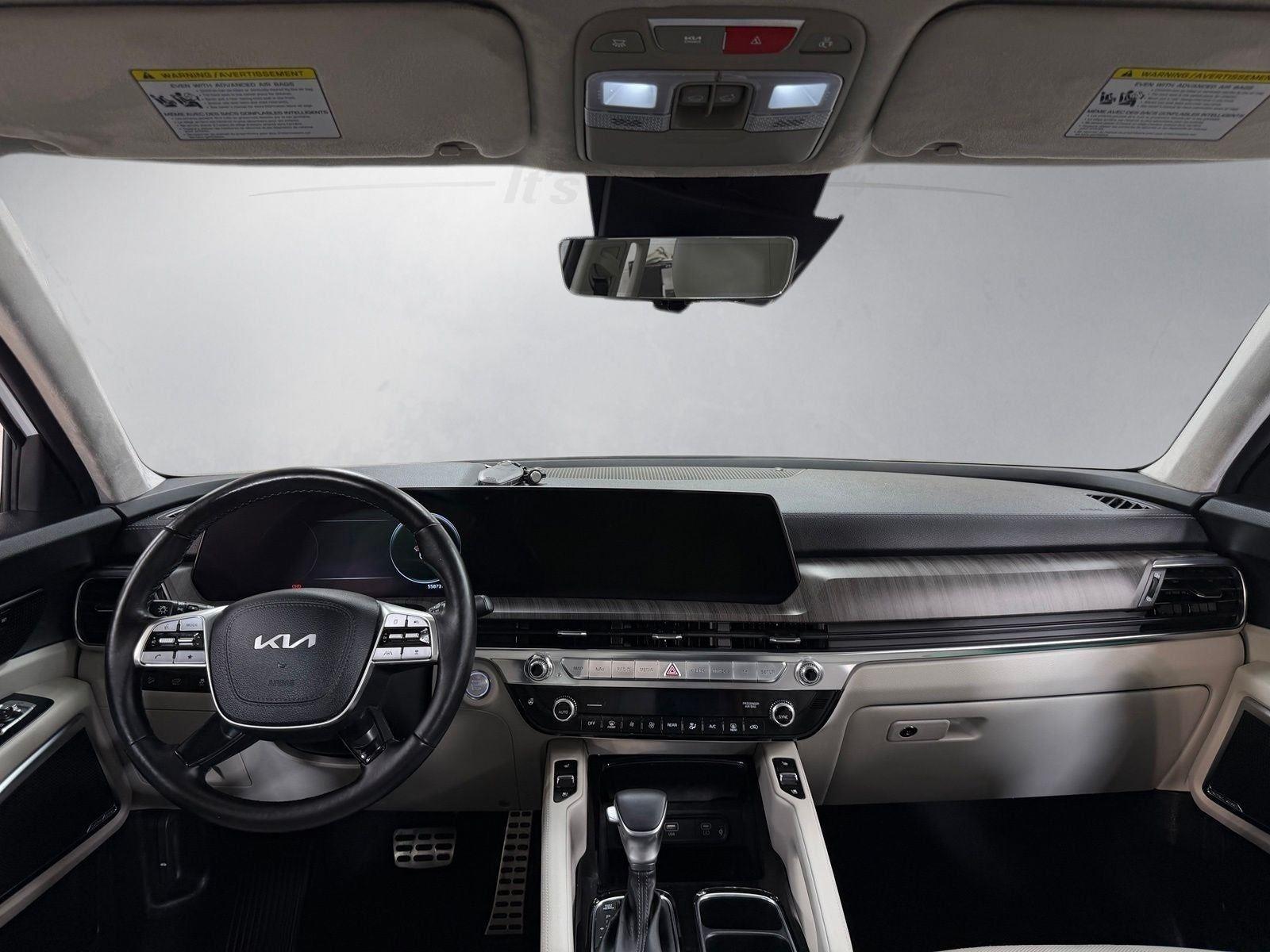Used 2023 Glacial White Pearl Kia SX-Prestige image 3