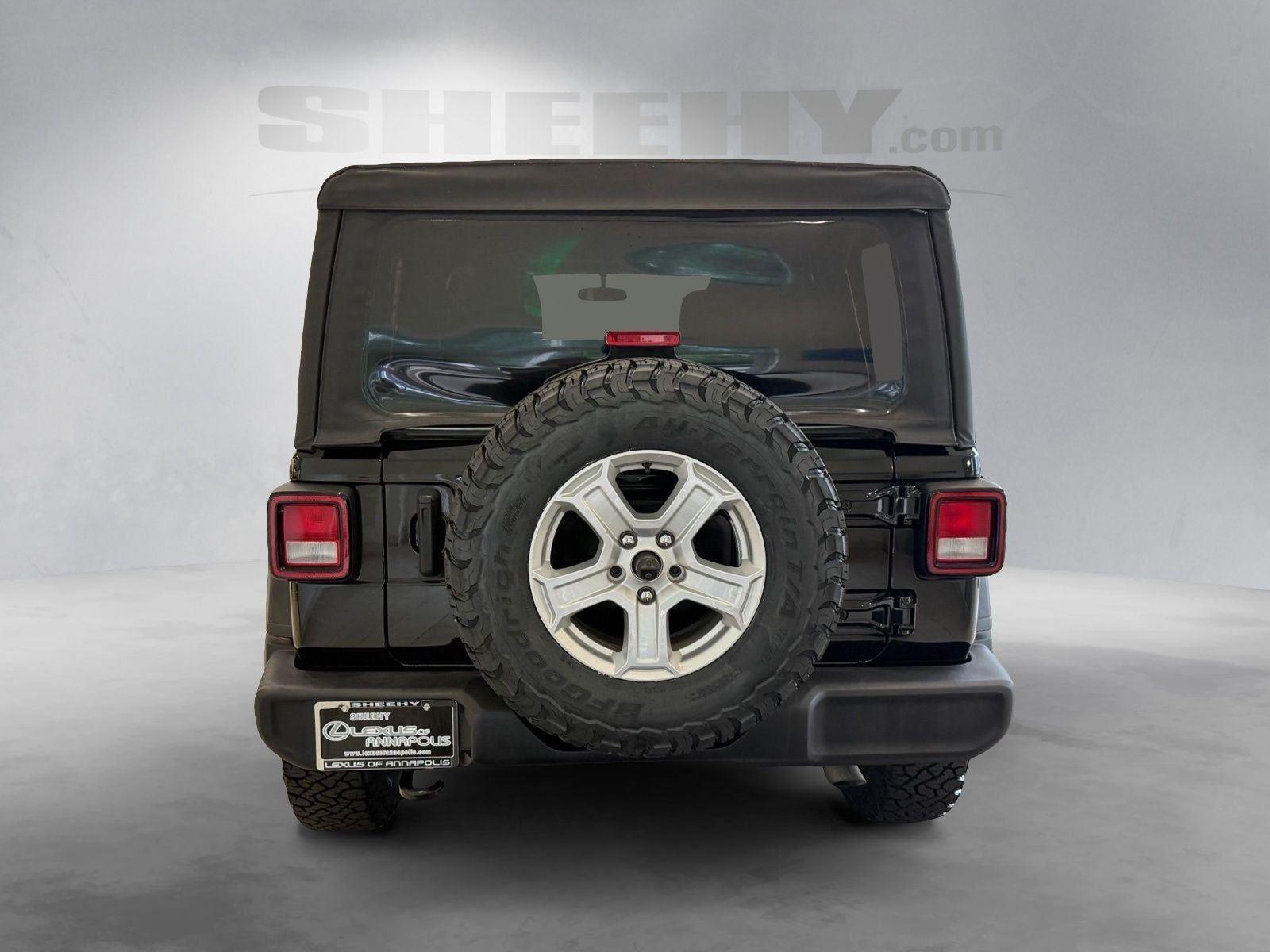 Used 2021 Black Clearcoat Jeep Unlimited Sport S image 11