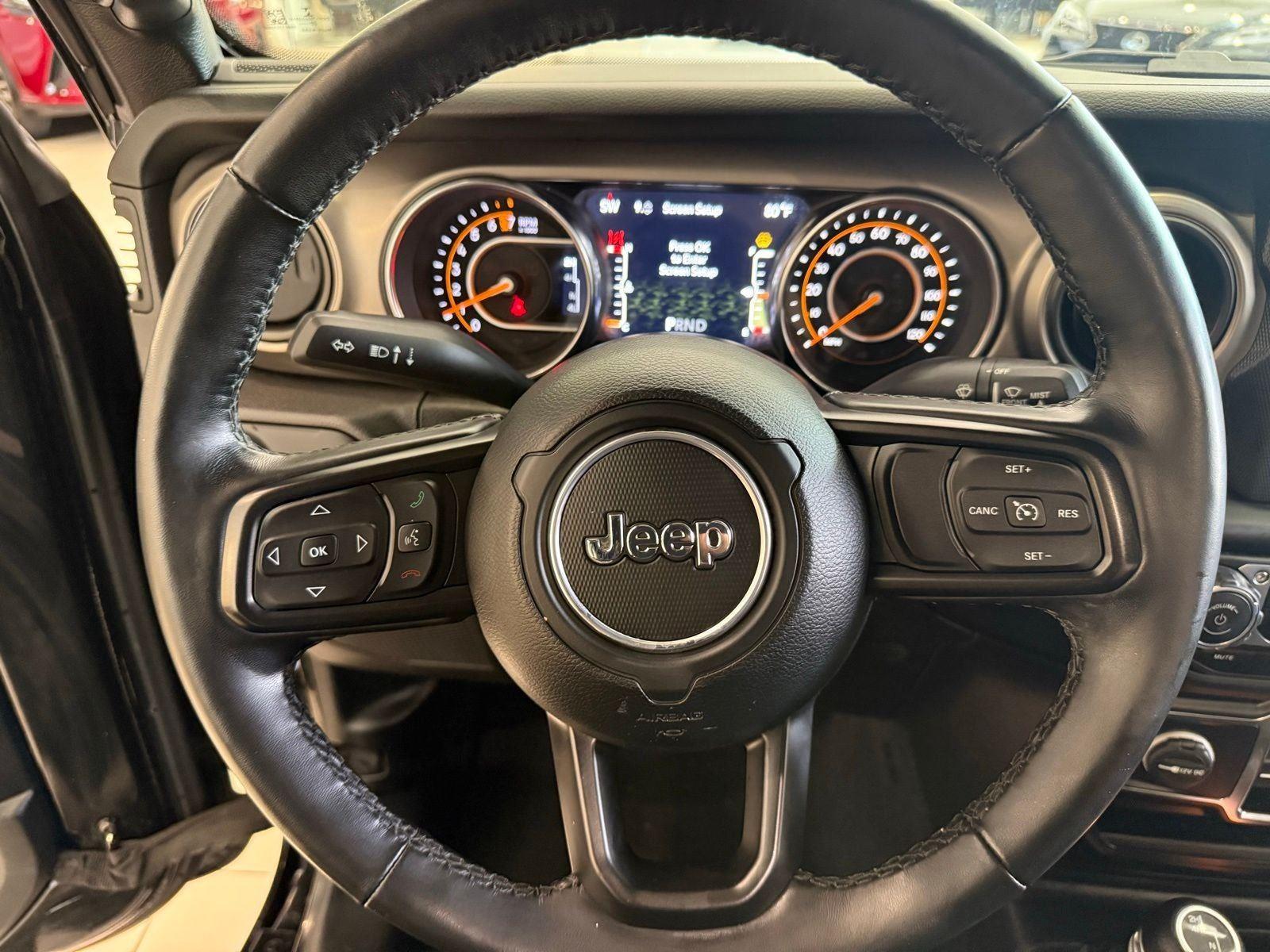 Used 2021 Black Clearcoat Jeep Unlimited Sport S image 16