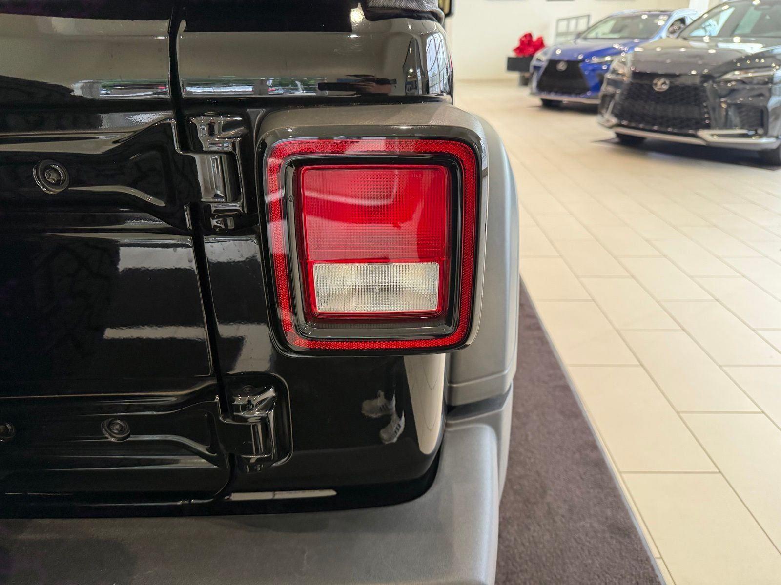 Used 2021 Black Clearcoat Jeep Unlimited Sport S image 29