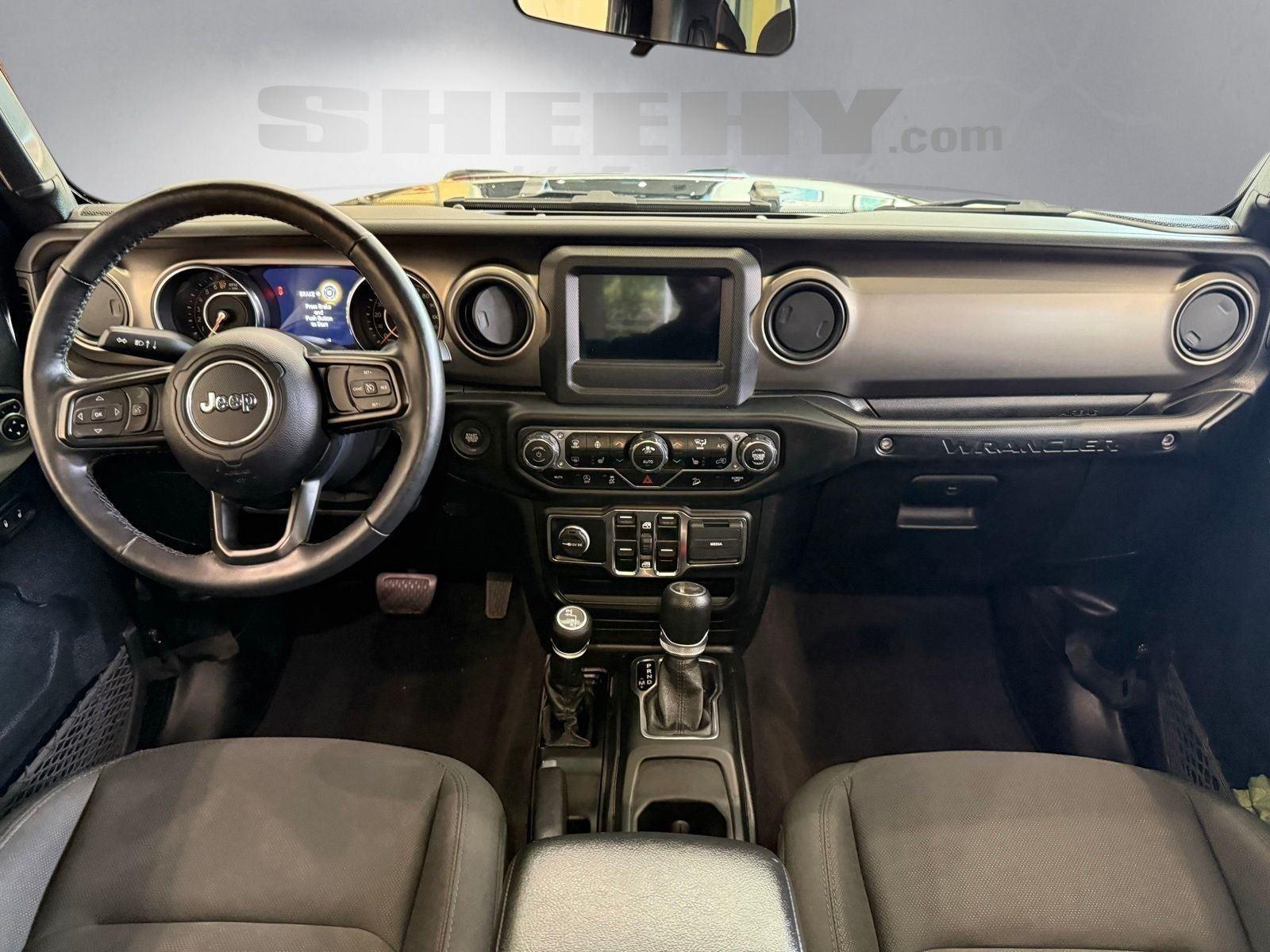 Used 2021 Black Clearcoat Jeep Unlimited Sport S image 31