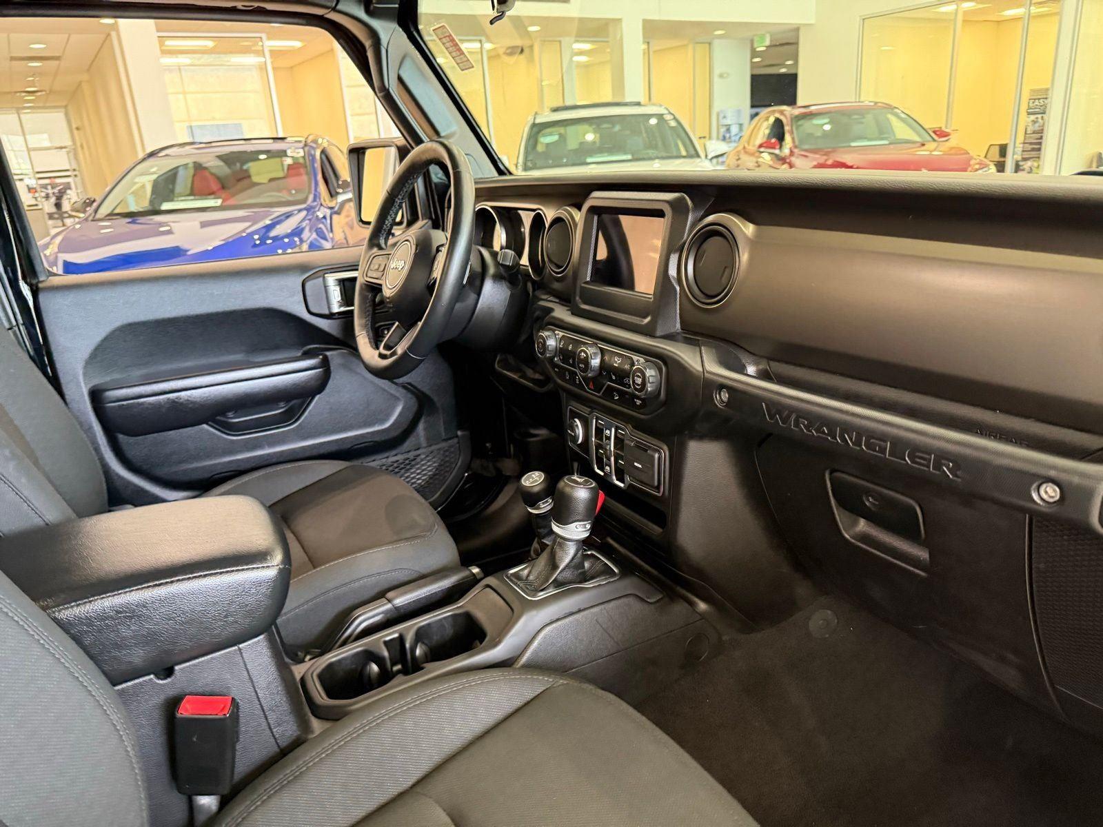 Used 2021 Black Clearcoat Jeep Unlimited Sport S image 45