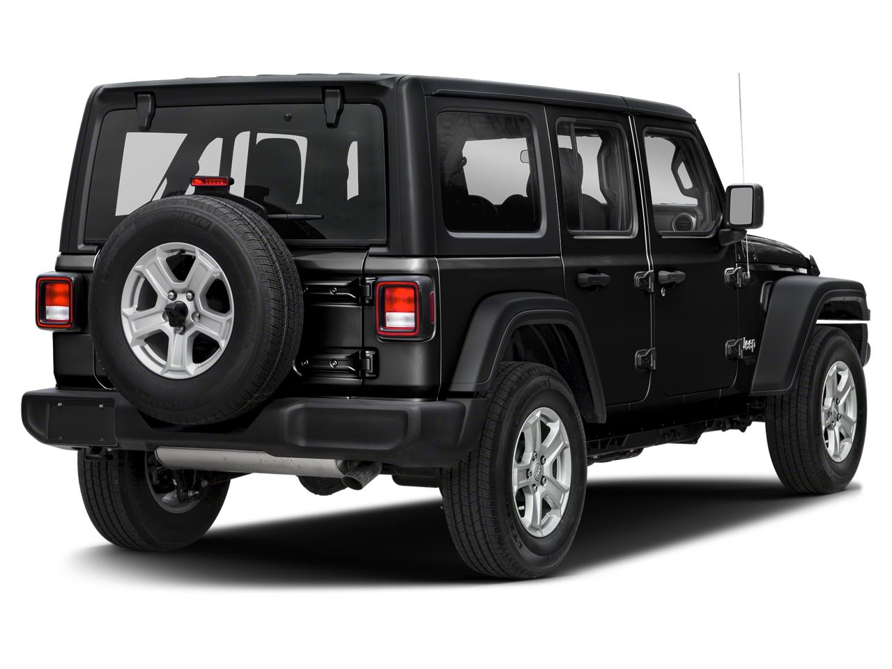 Used 2021 Black Clearcoat Jeep Unlimited Sport S image 48