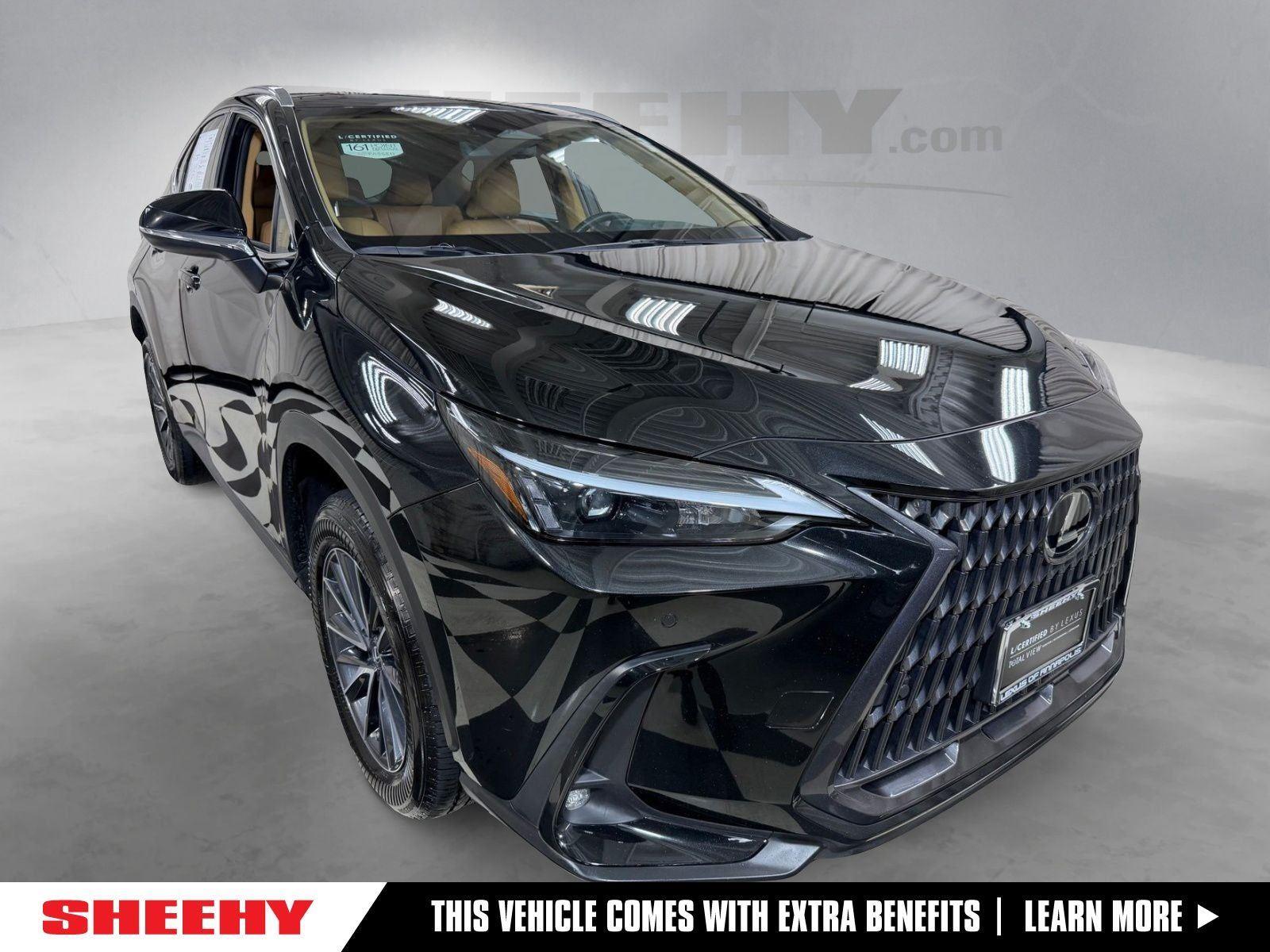 Black (Caviar) 2023 Lexus NX Hybrid SUV / Crossover All-Wheel Drive Continuously Variable Transmission