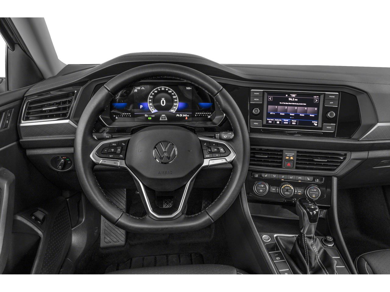 Used 2024 Pyrite Silver Metallic Volkswagen SE image 56