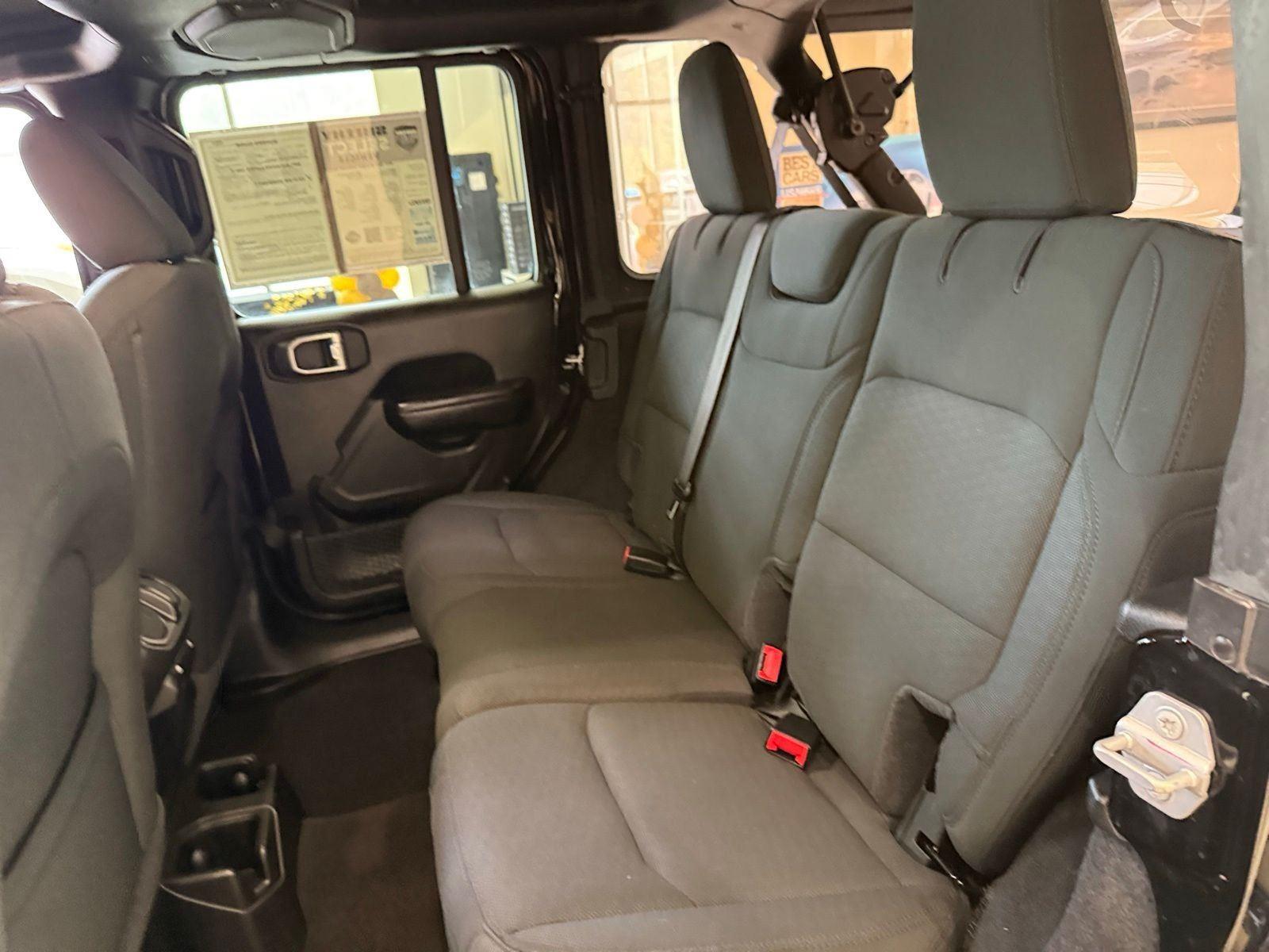 Used 2021 Black Clearcoat Jeep Unlimited Sport S image 6